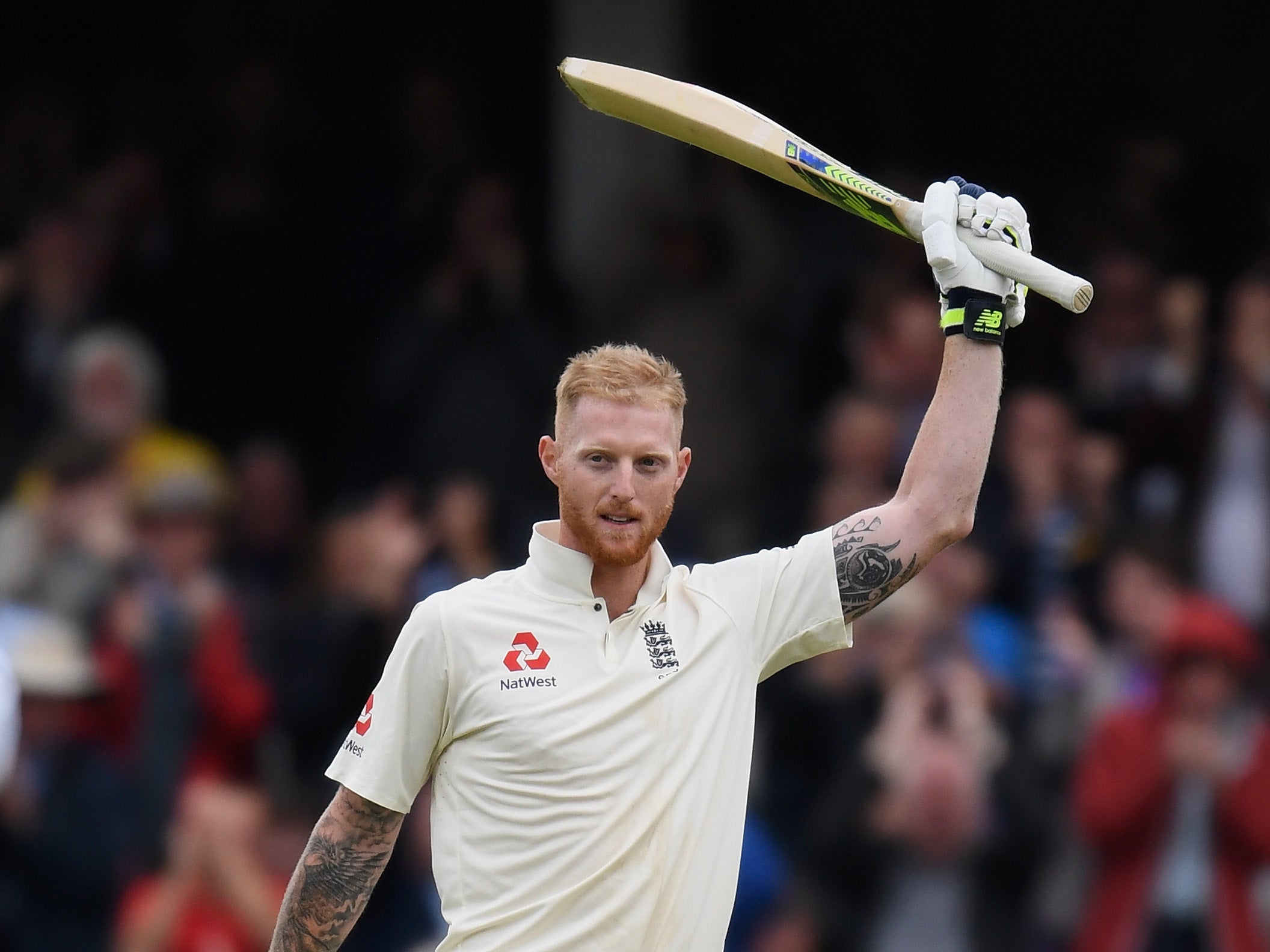 Stokes hit a fine century to help England past 350