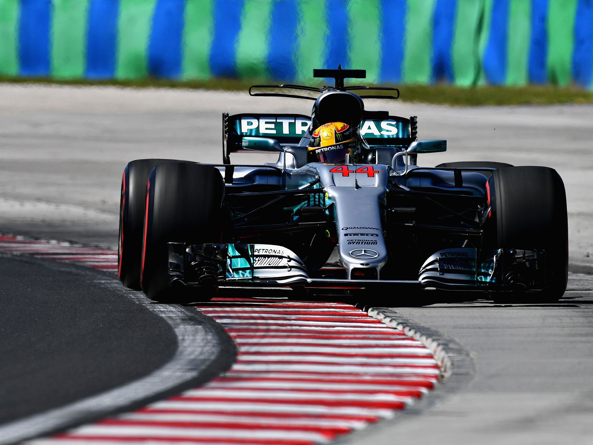 Lewis Hamilton had to abort his first Q3 run and could only manage fourth