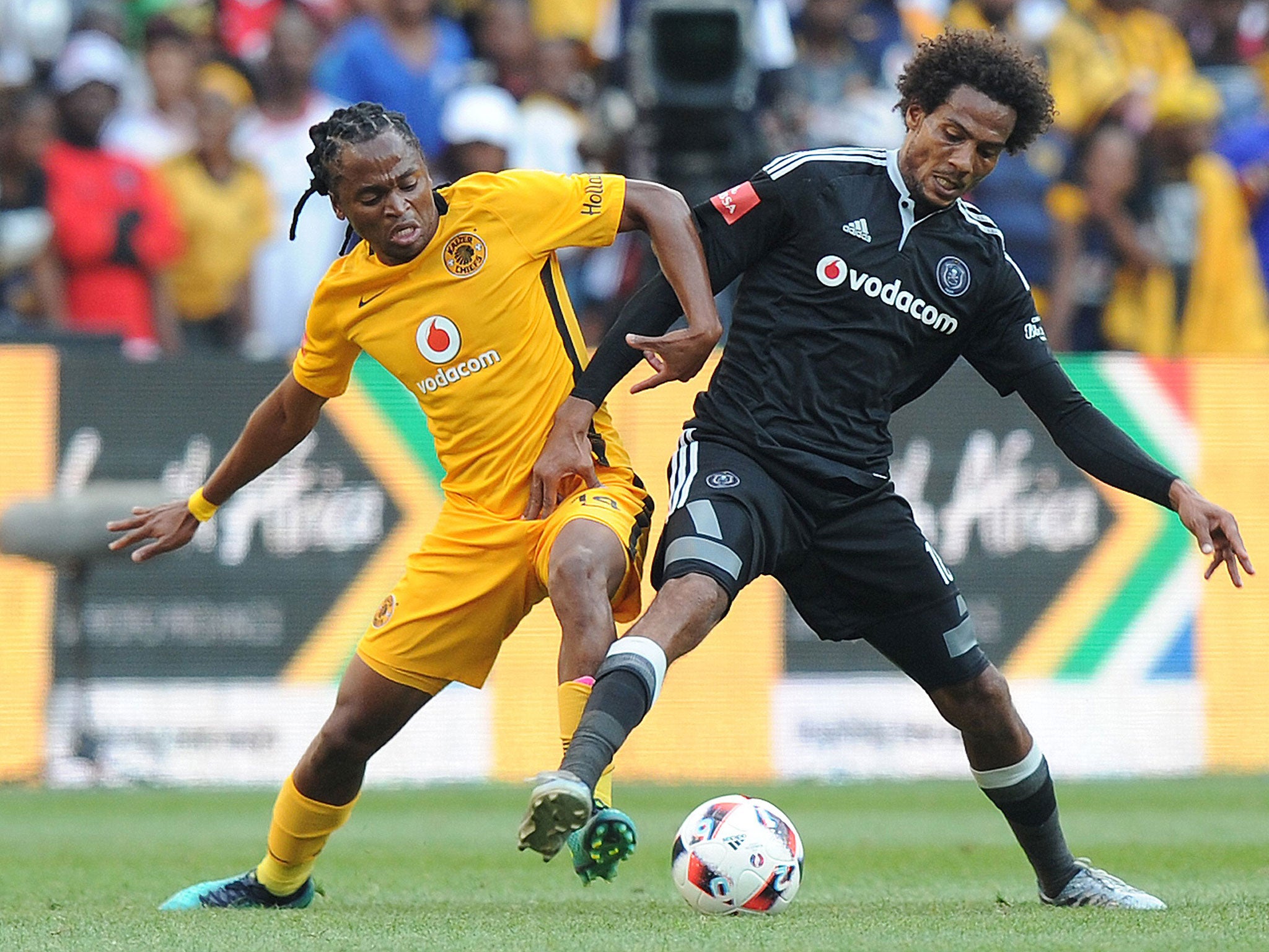 The match went ahead as planned with Kaizer Chiefs beating the Orlando Pirates 1-0