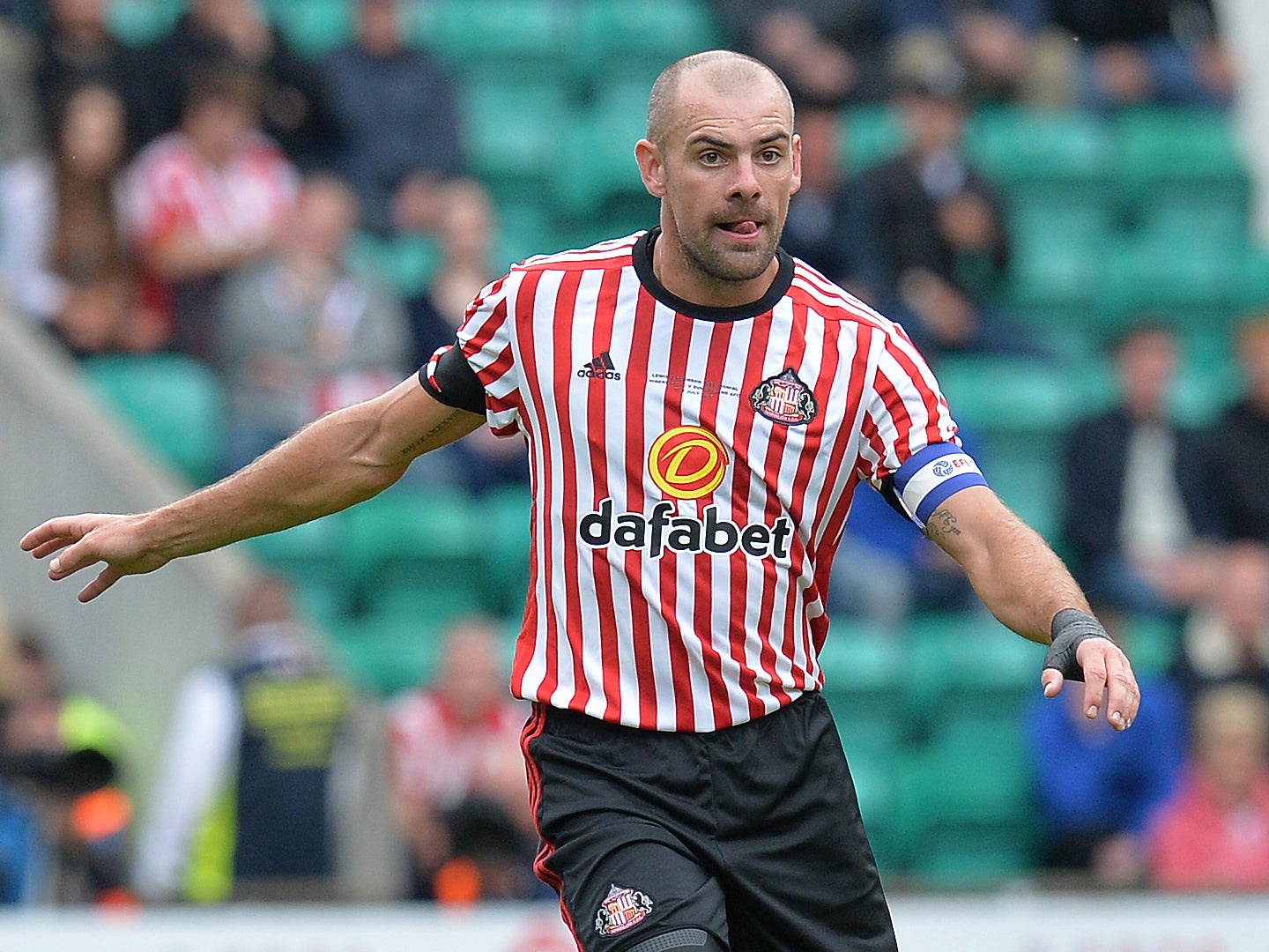 Darron Gibson has captained Sunderland in a preseason game already