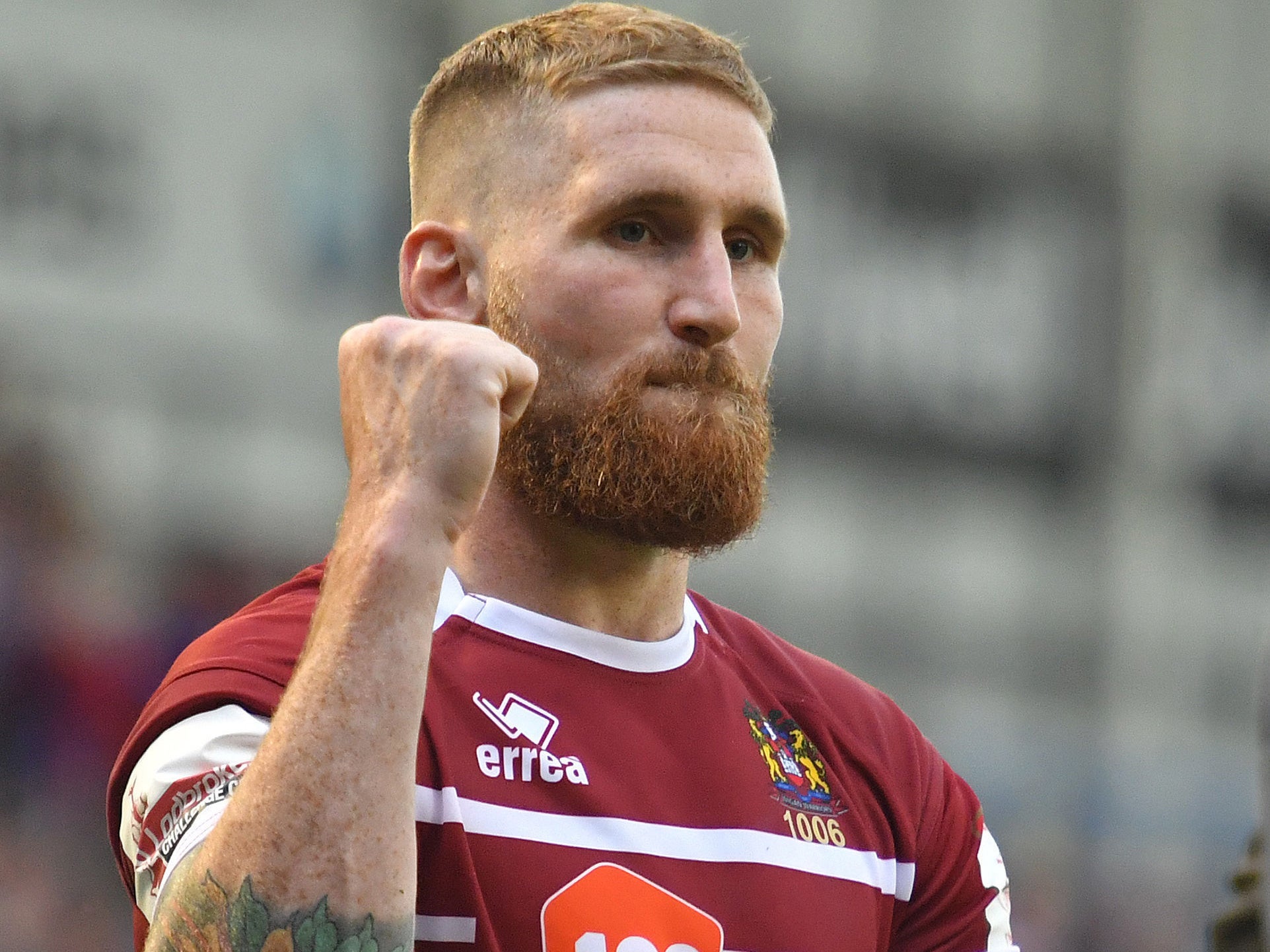 &#13;
Sam Tomkins was one of the stand-out performers for Wigan (PA)&#13;