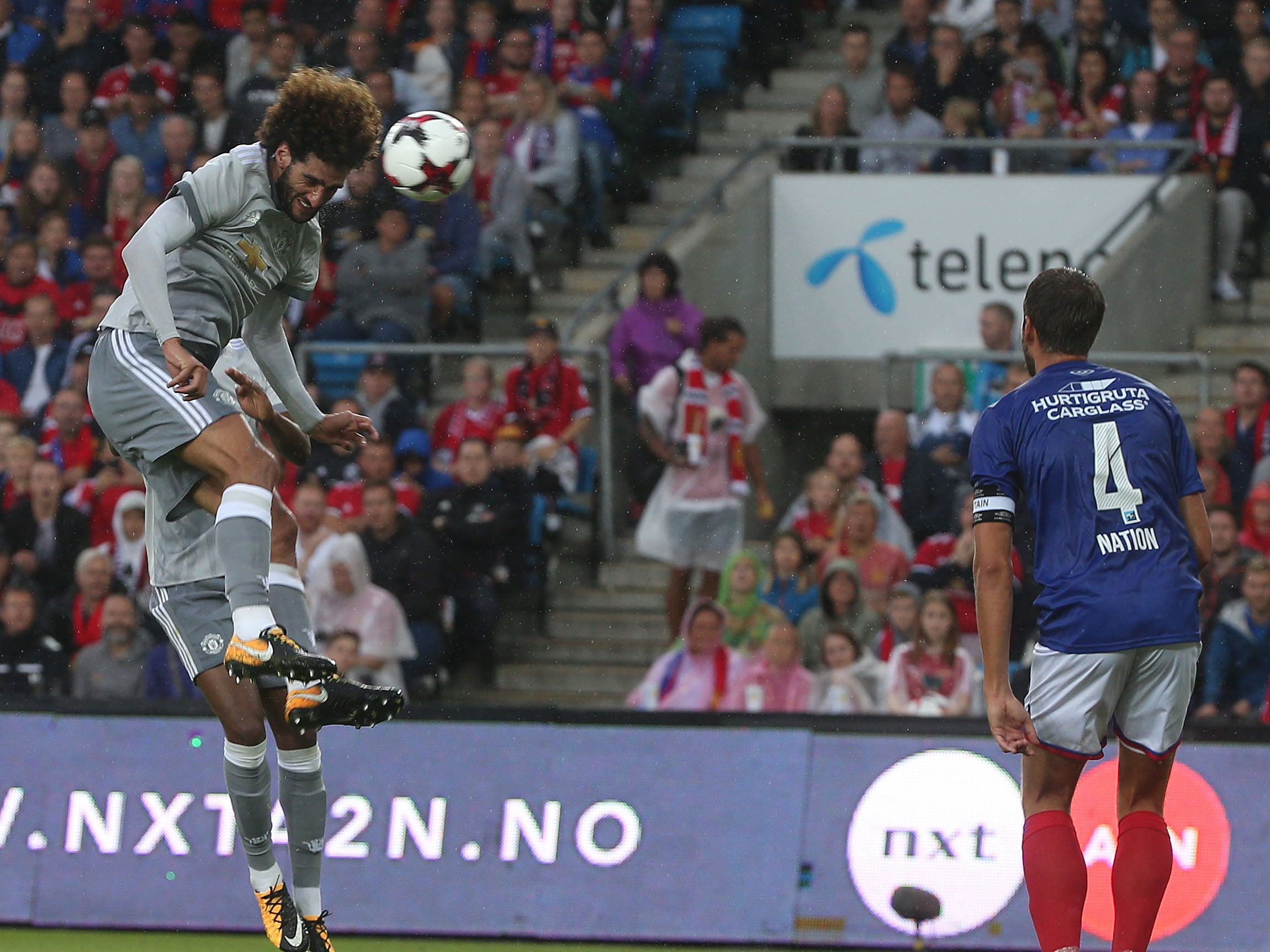 Fellaini's header opened the scoring