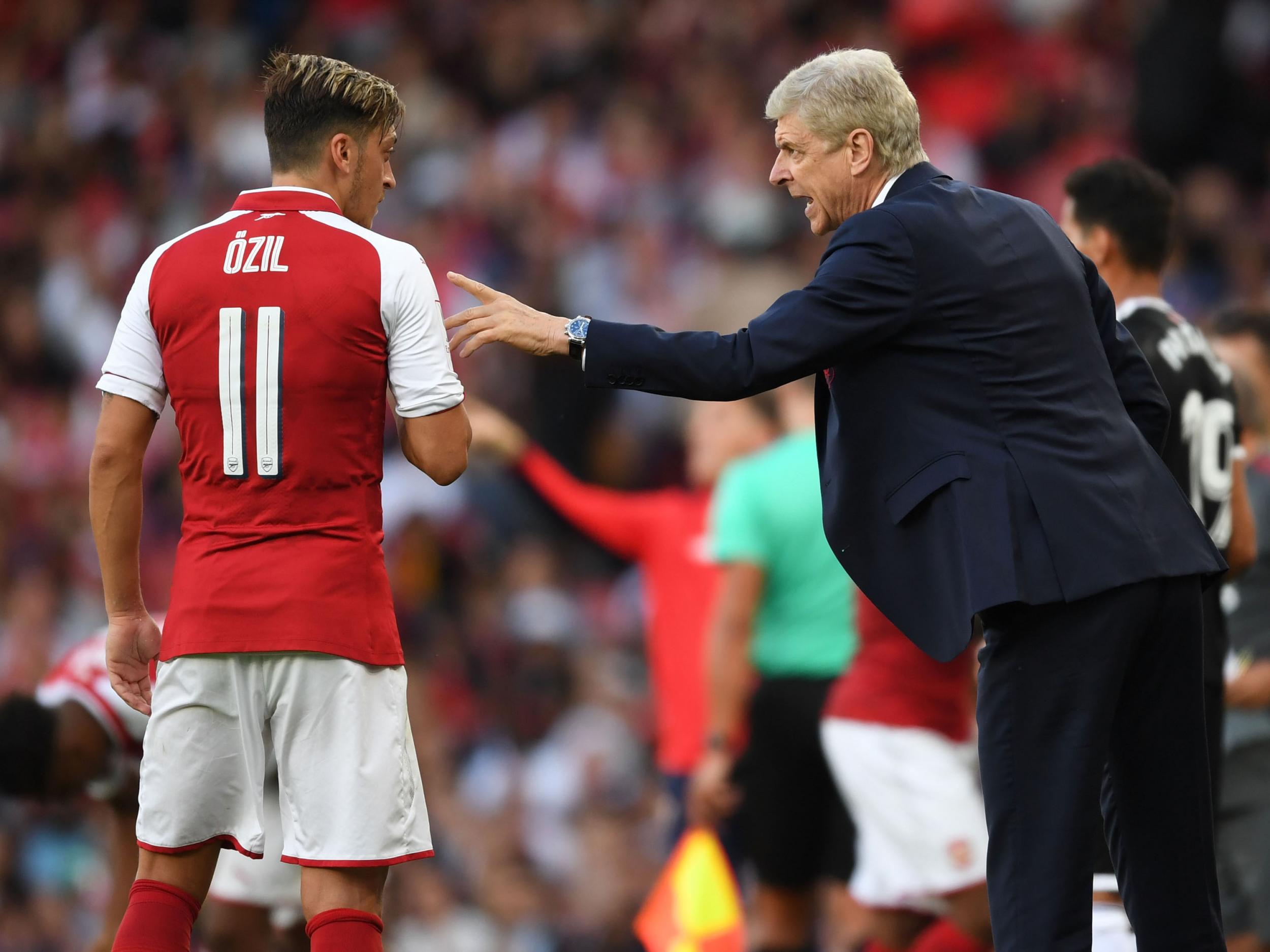 Ozil is one of Wenger's stars who is into his final 12 months