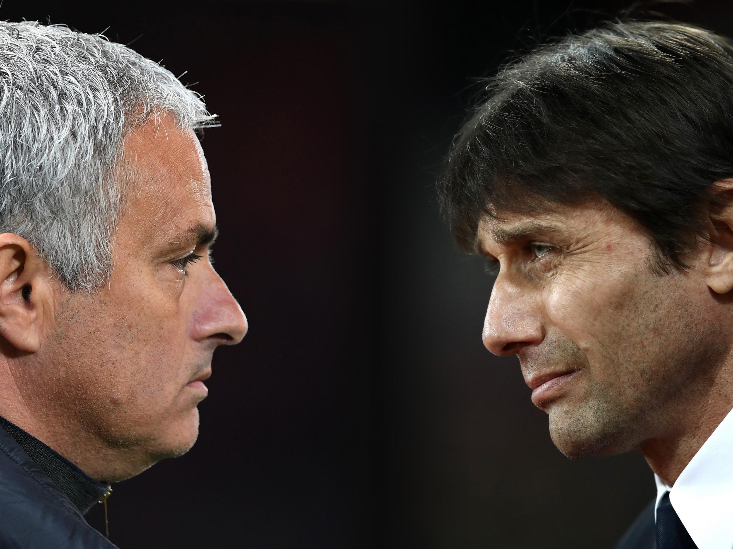 Mourinho and Conte don't appear to be the best of friends