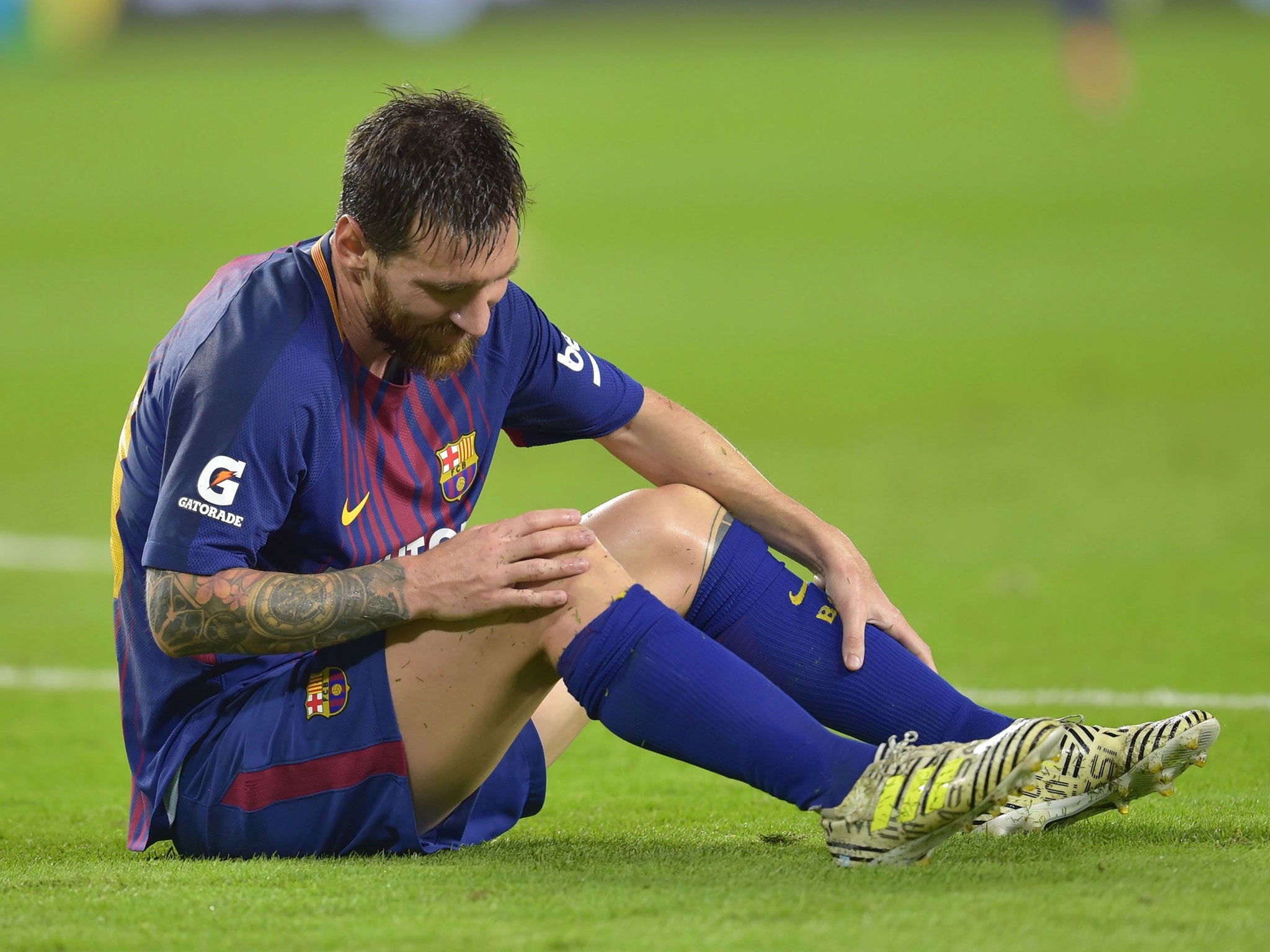 Lionel Messi has not been able to match Neymar's standards over the last two seasons