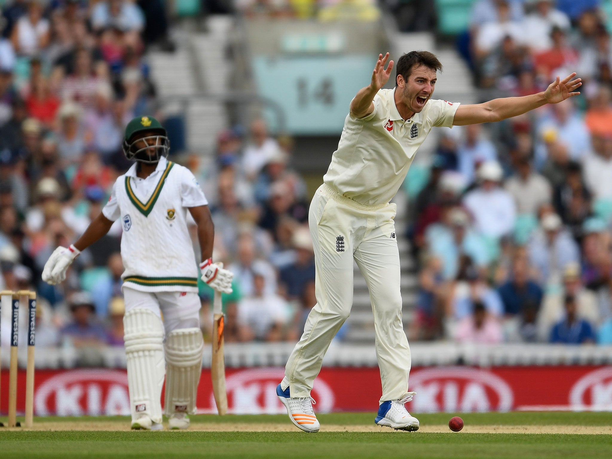 Toby Roland-Jones once again made the breakthrough for England