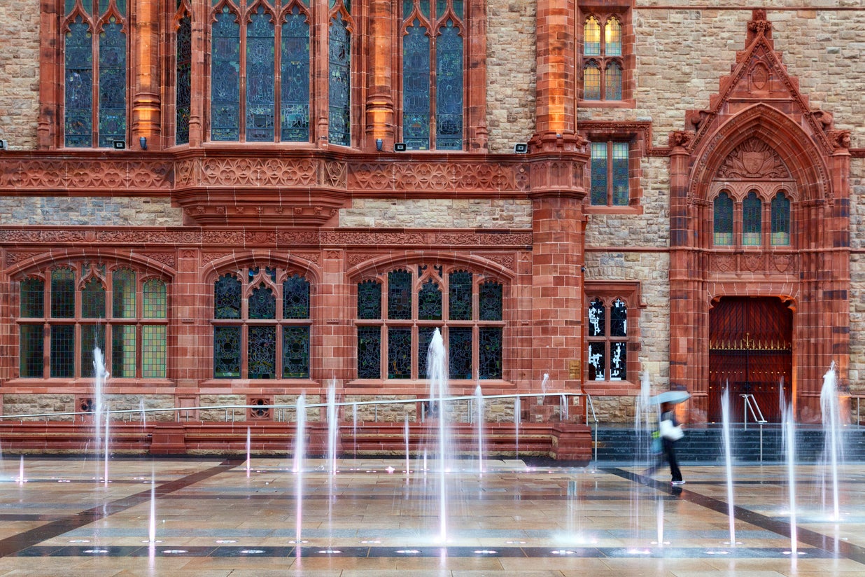 The Guildhall is a restored neogothic building (iStock)