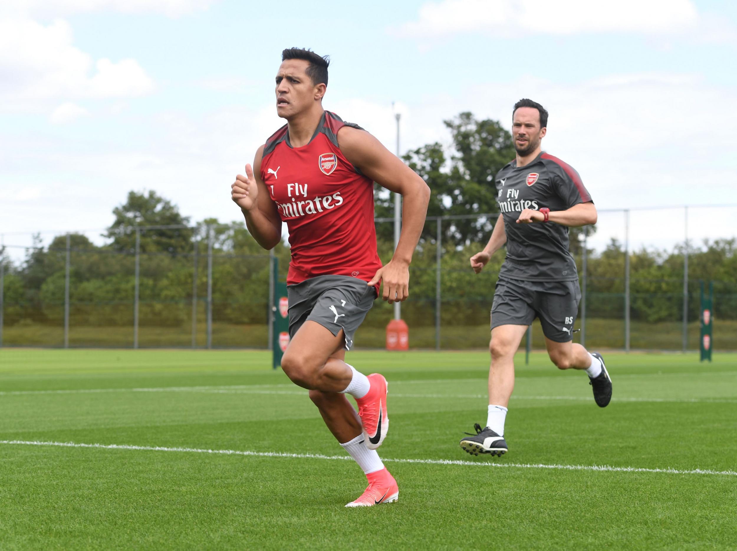 &#13;
Sanchez only returned to pre-season training last week &#13;