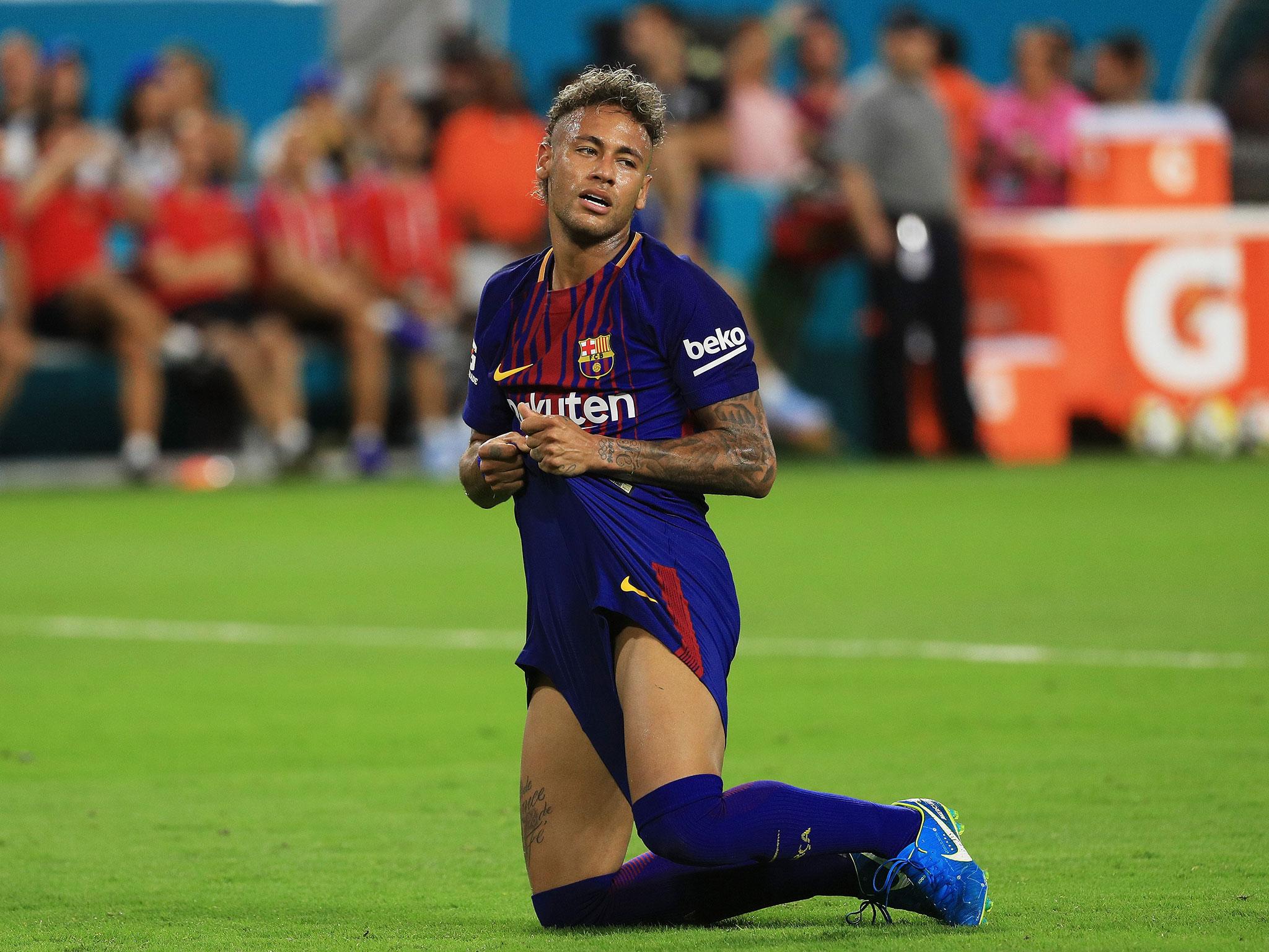 Neymar is set to join PSG in a world record £198m deal