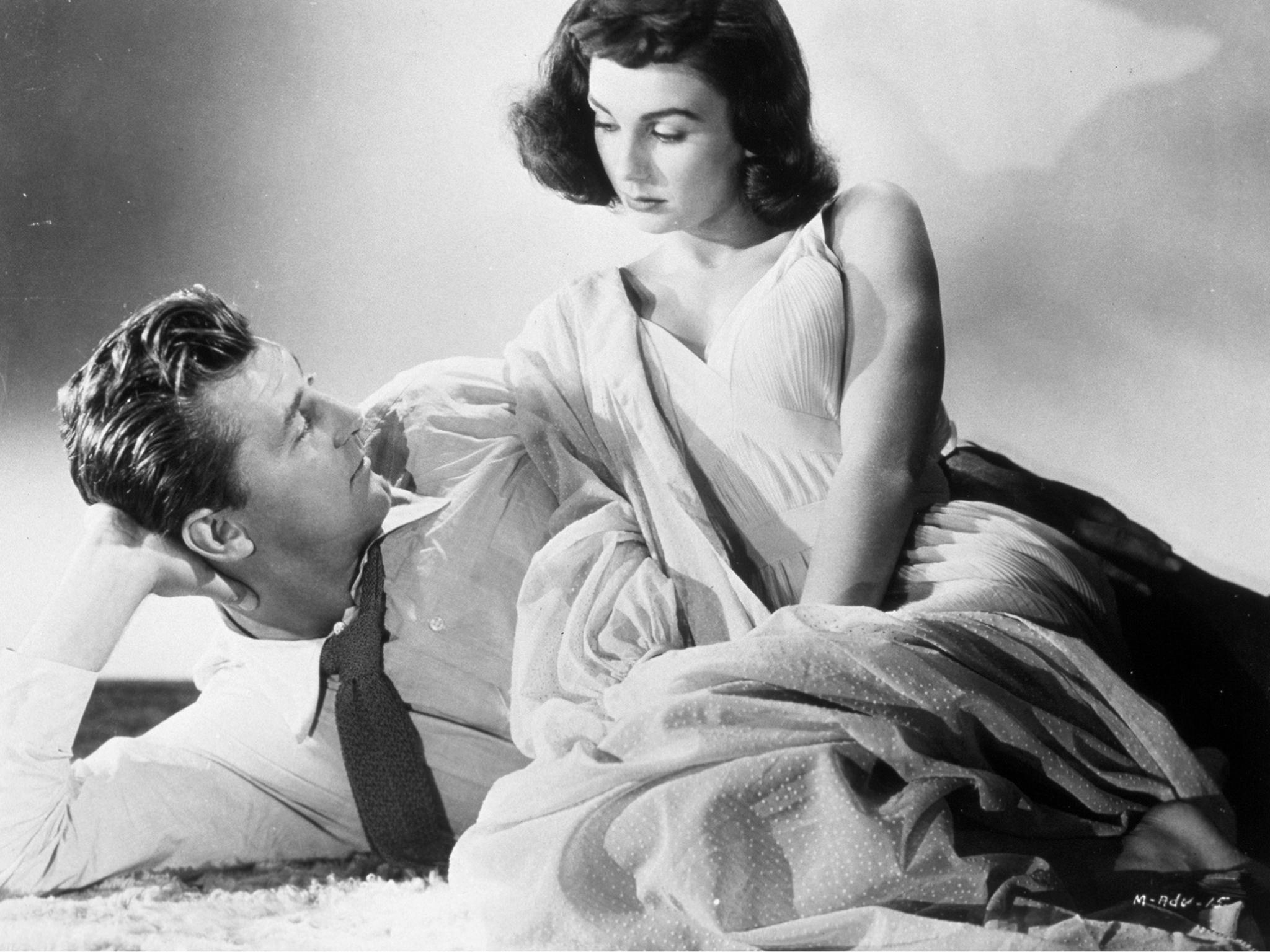 FILM STILLS OF 'ANGEL FACE' WITH 1953, ROBERT MITCHUM, OTTON PREMINGER, JEAN SIMMONS IN 1953 1953