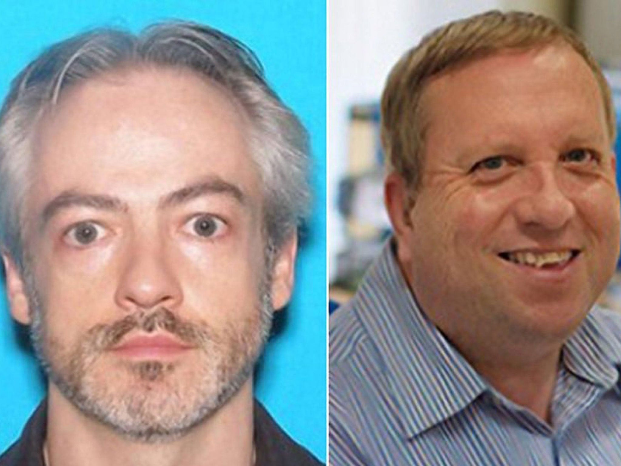 Prof Wyndham Lathem (left) and Oxford University employee Andrew Warren are in police custody