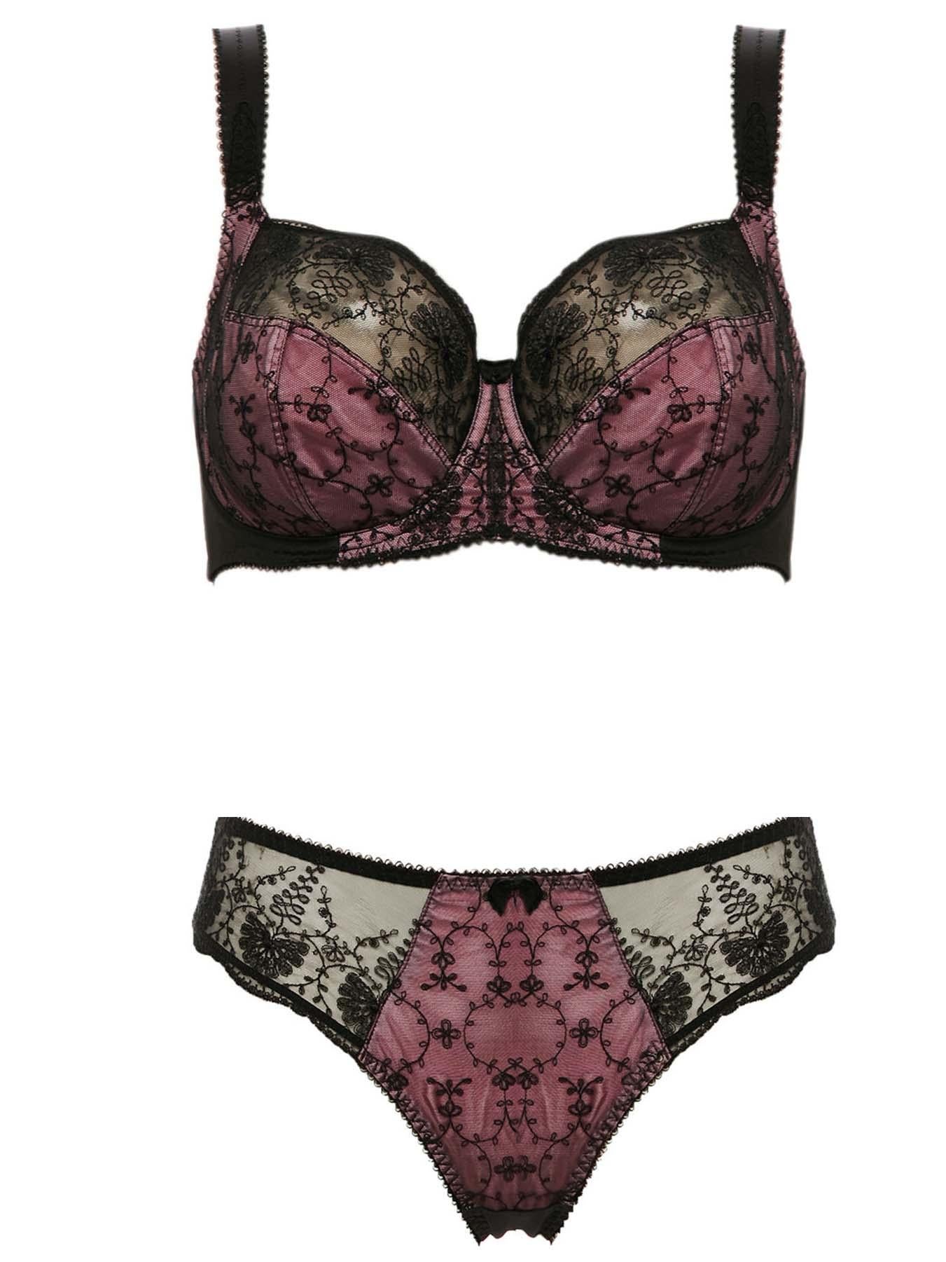 Fantasie, Elodie Underwired Bra, £41,Briefs, £20.50, Figleaves