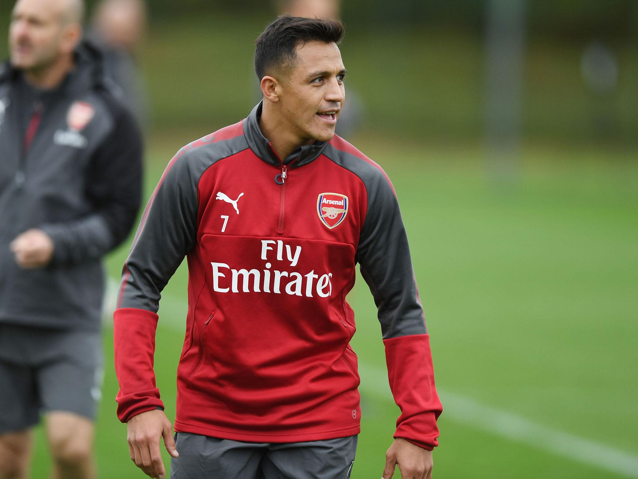 Sanchez returned to training earlier this week