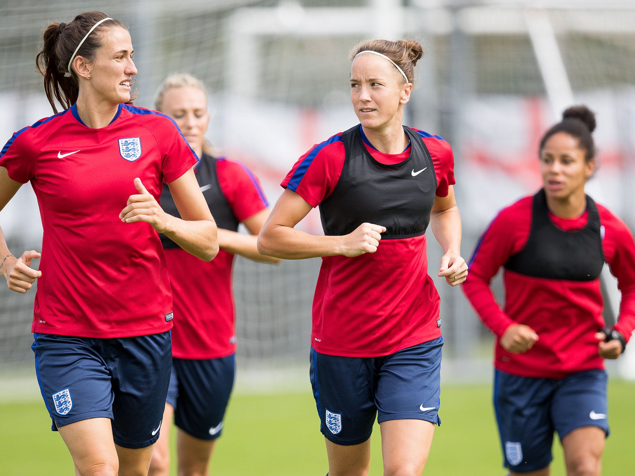 England's success is helping to raise the profile of the women's game