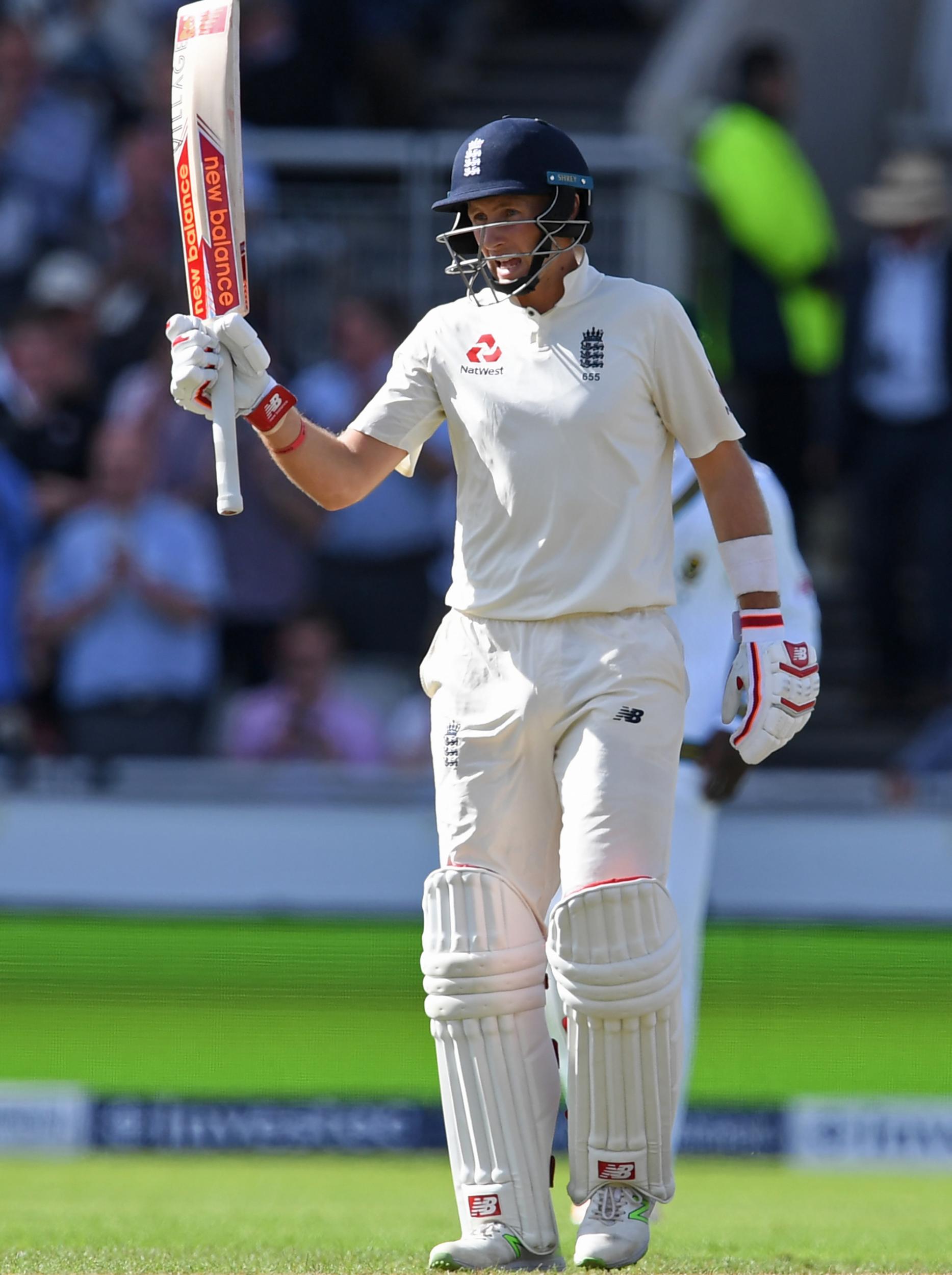 Root equaled an England record