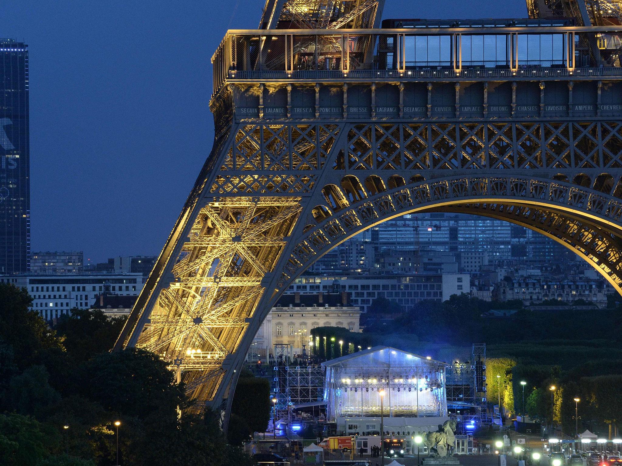 Paris has increased security at its monuments as part of a state of emergency