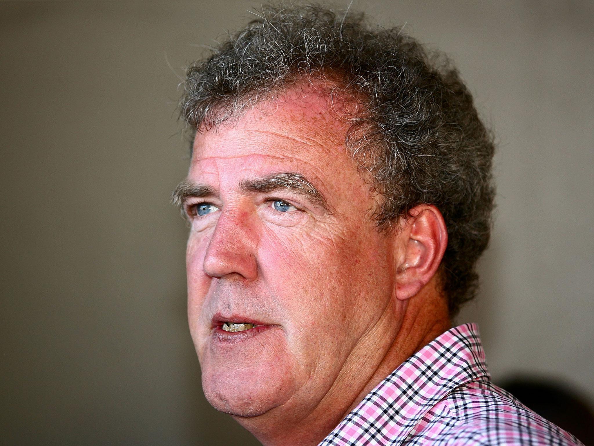 Jeremy Clarkson posted a picture on Instagram of tubes in his arm and hospital identity tags around his wrist