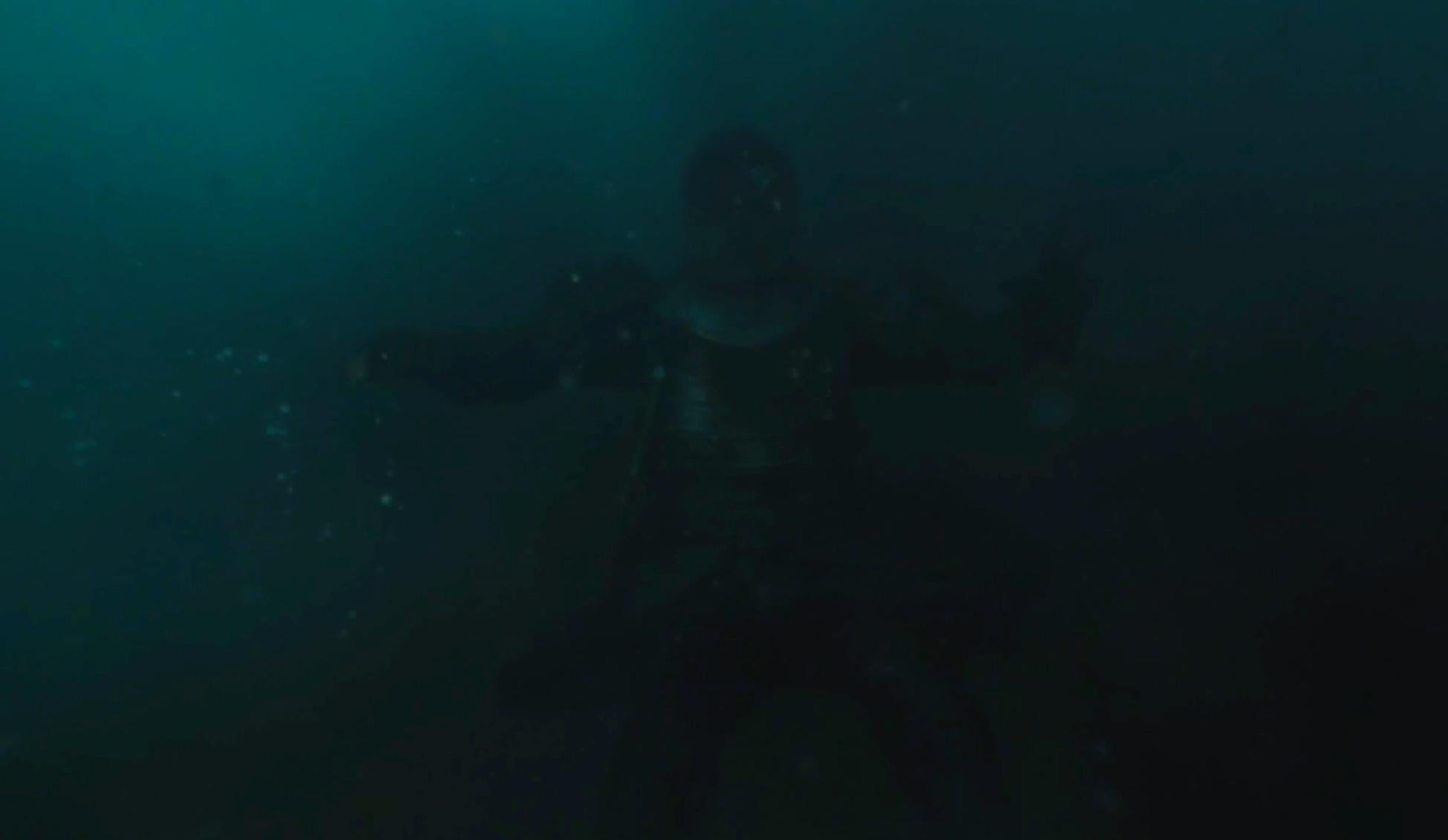 Weighed down by armour, Jaime appeared to sink at the episode's close