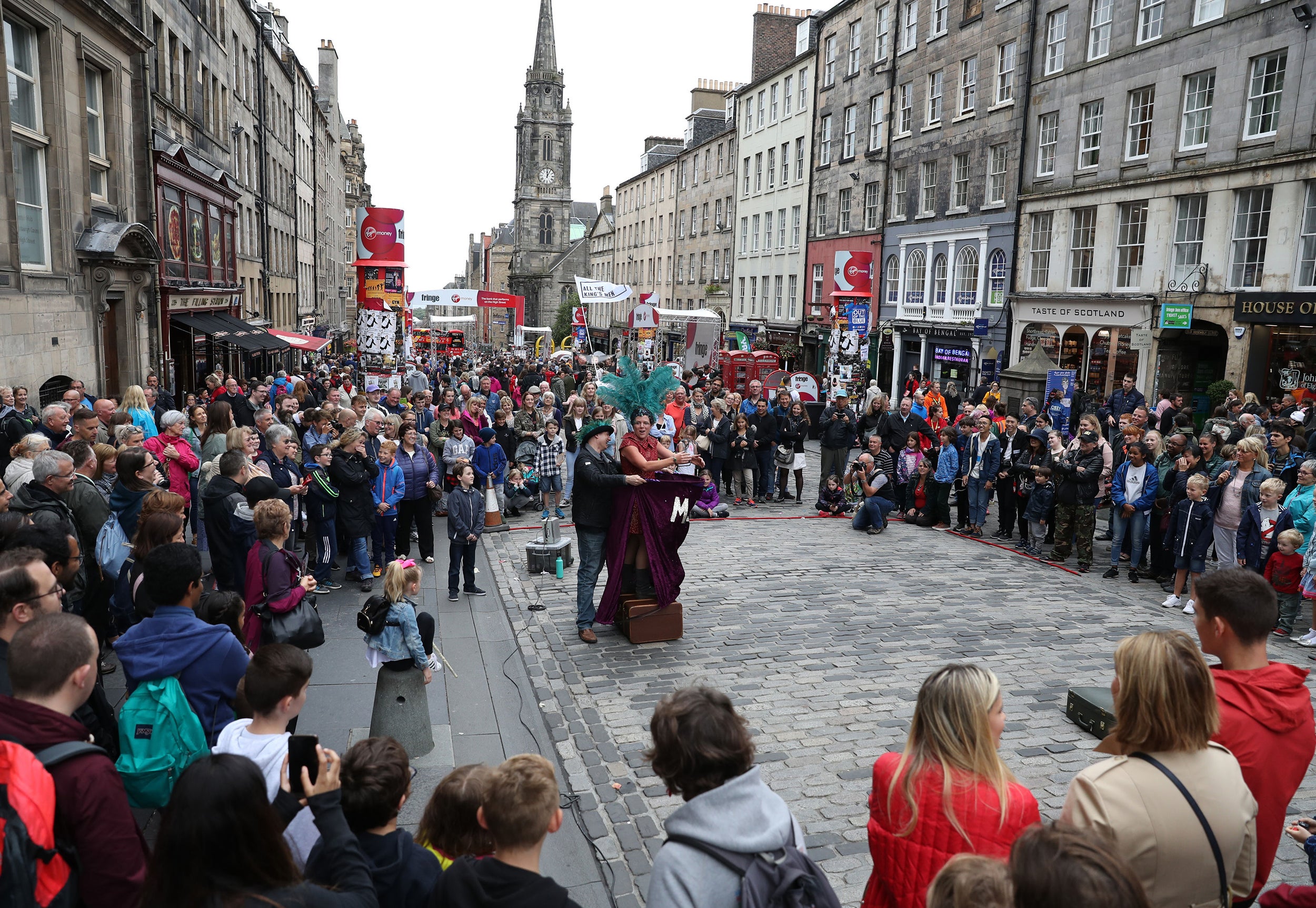 Spare some time for street theatre and the folks handing out flyers – they could be the next big thing