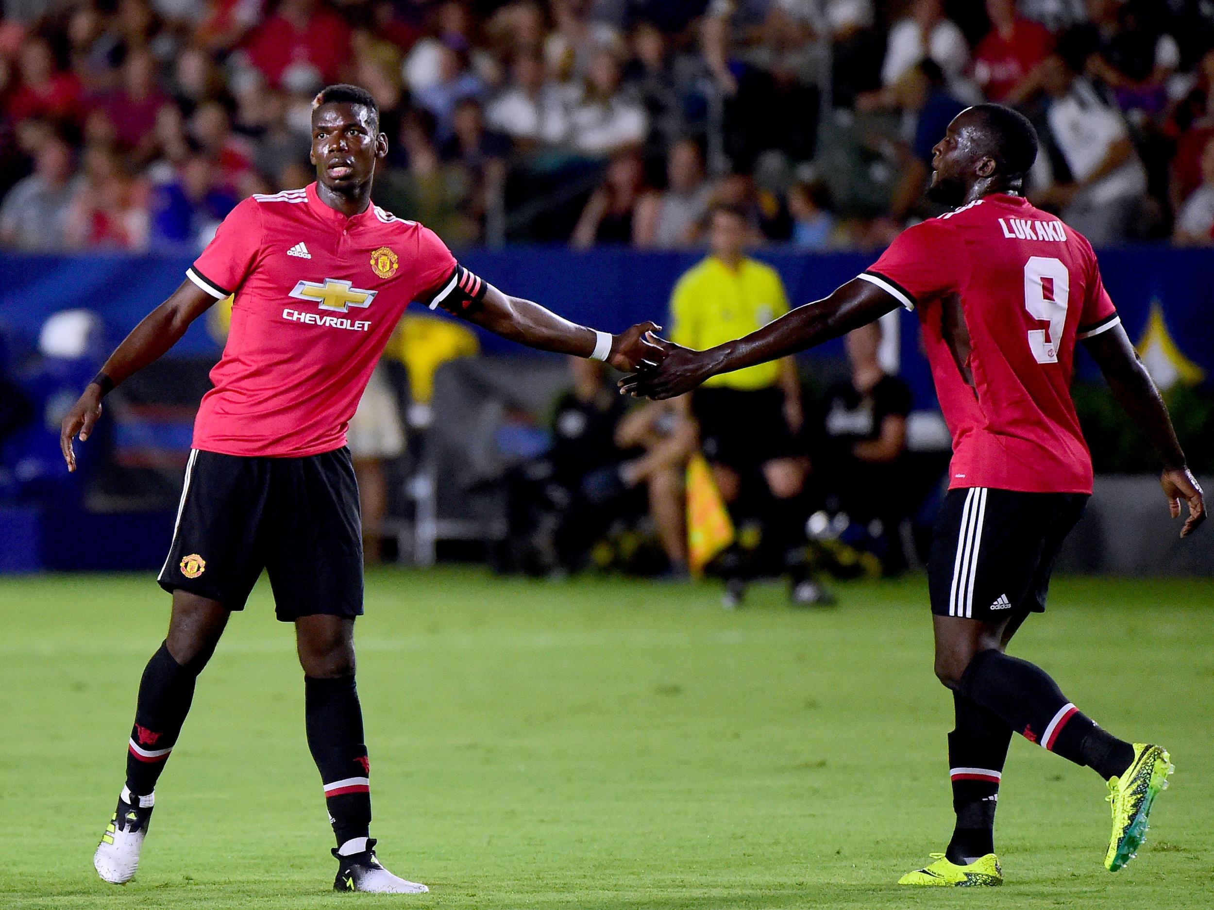 Lukaku and Pogba are close friends off the pitch