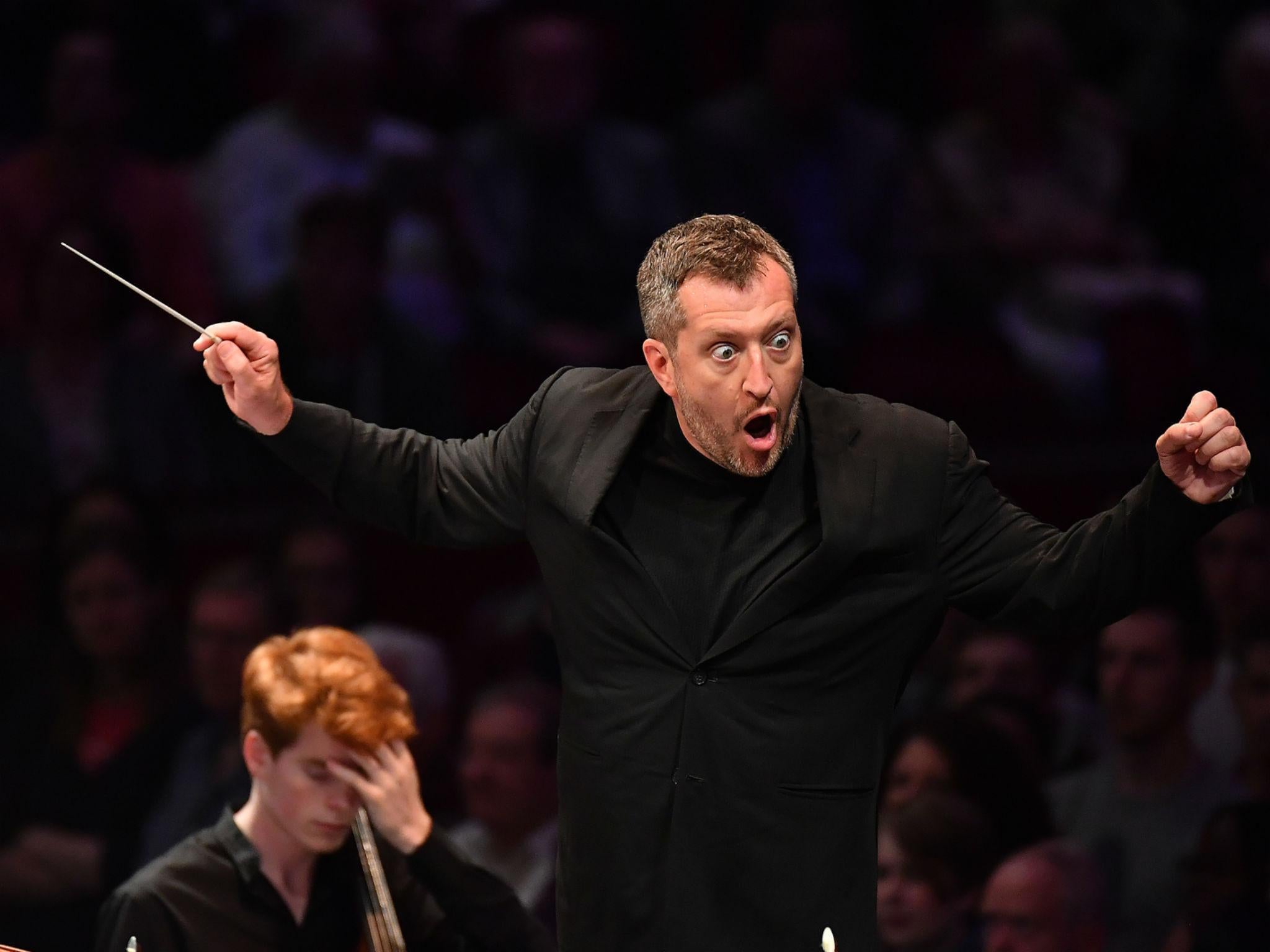 Prom 28: Thomas Ades conducting the National Youth Orchestra at the Royal Albert Hall