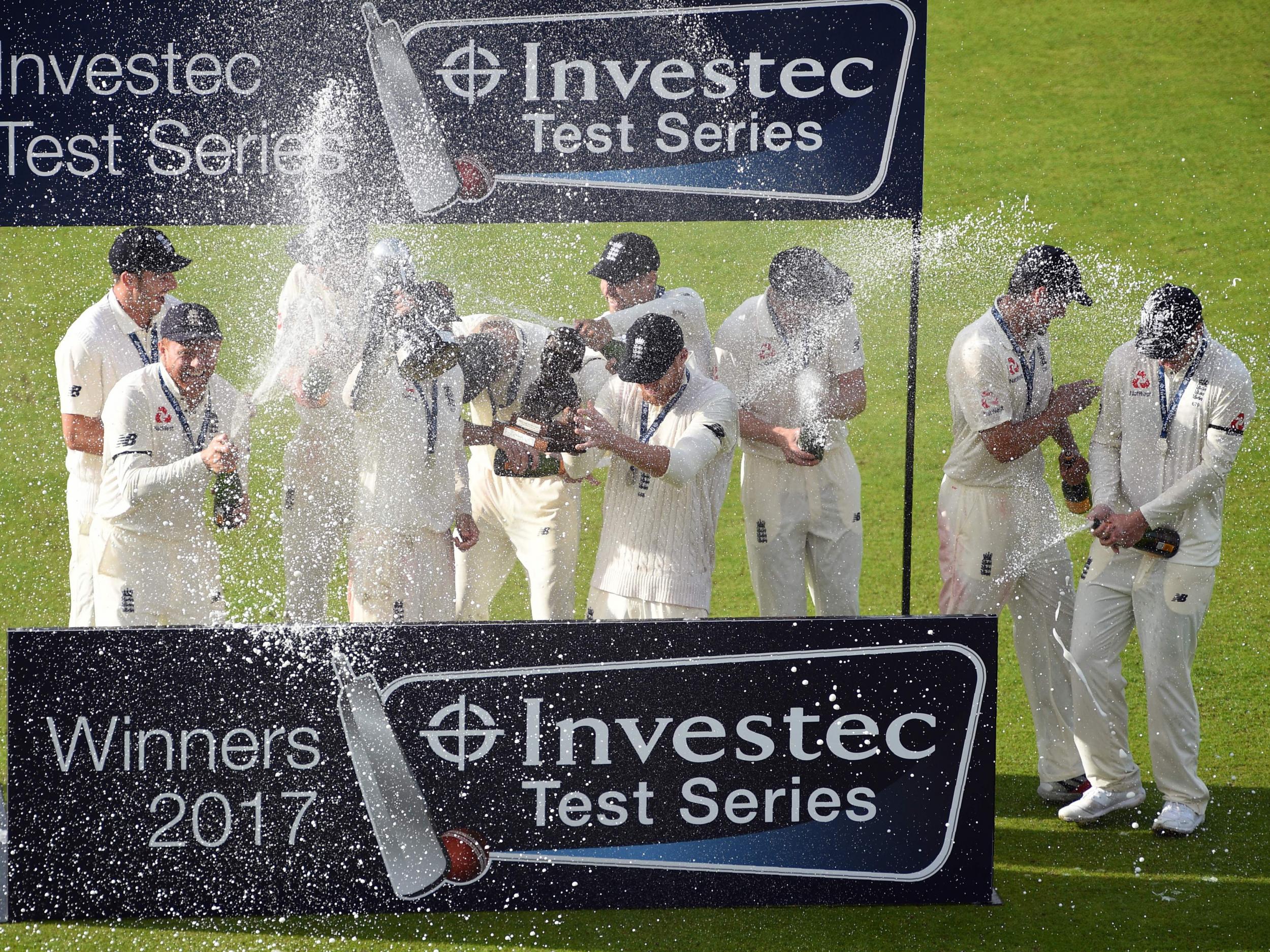 England won inside four days to take the series