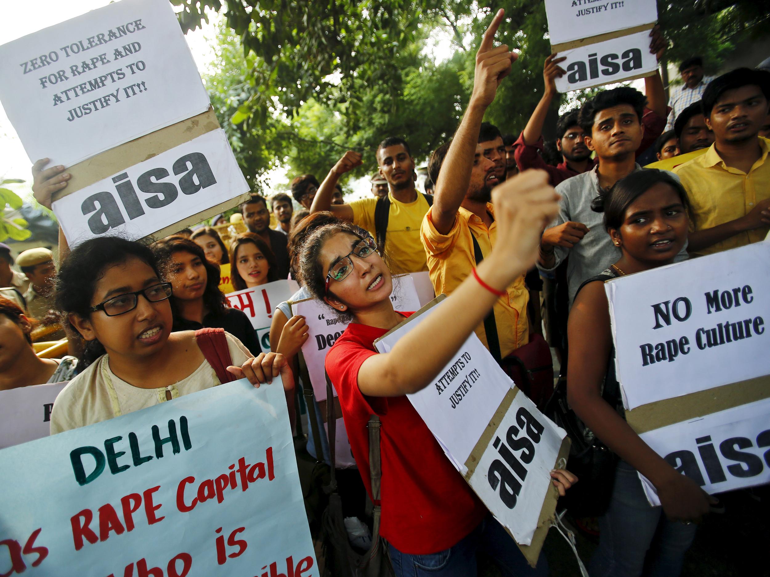 India has seen widespread protests against the prevalence of rape in the country