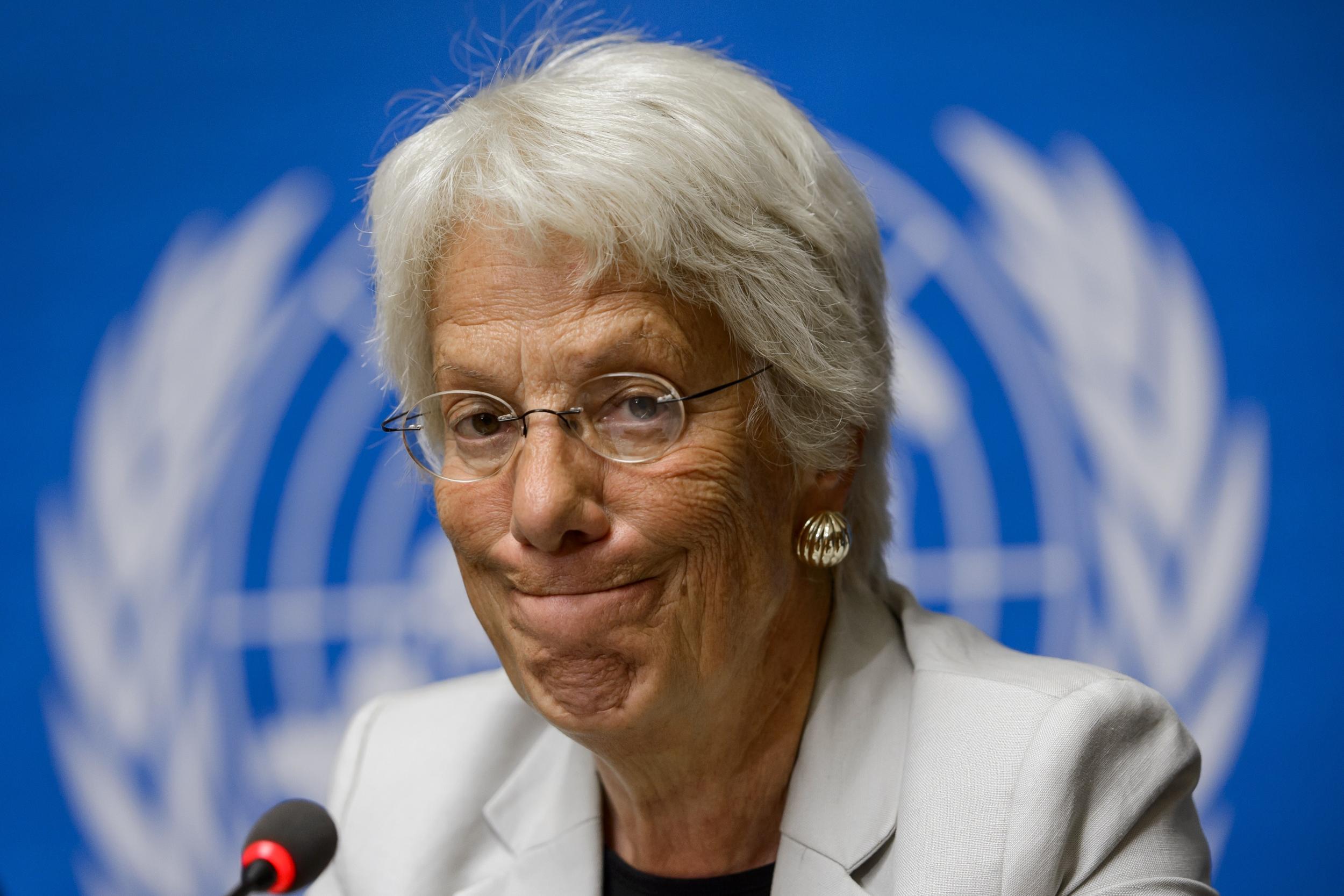 After six and a half years “everyone is bad” in the war-torn country, Ms del Ponte said. “The Assad government is committing terrible crimes against humanity and using chemical weapons. And the opposition, that is made up only of extremists and terrorists anymore”