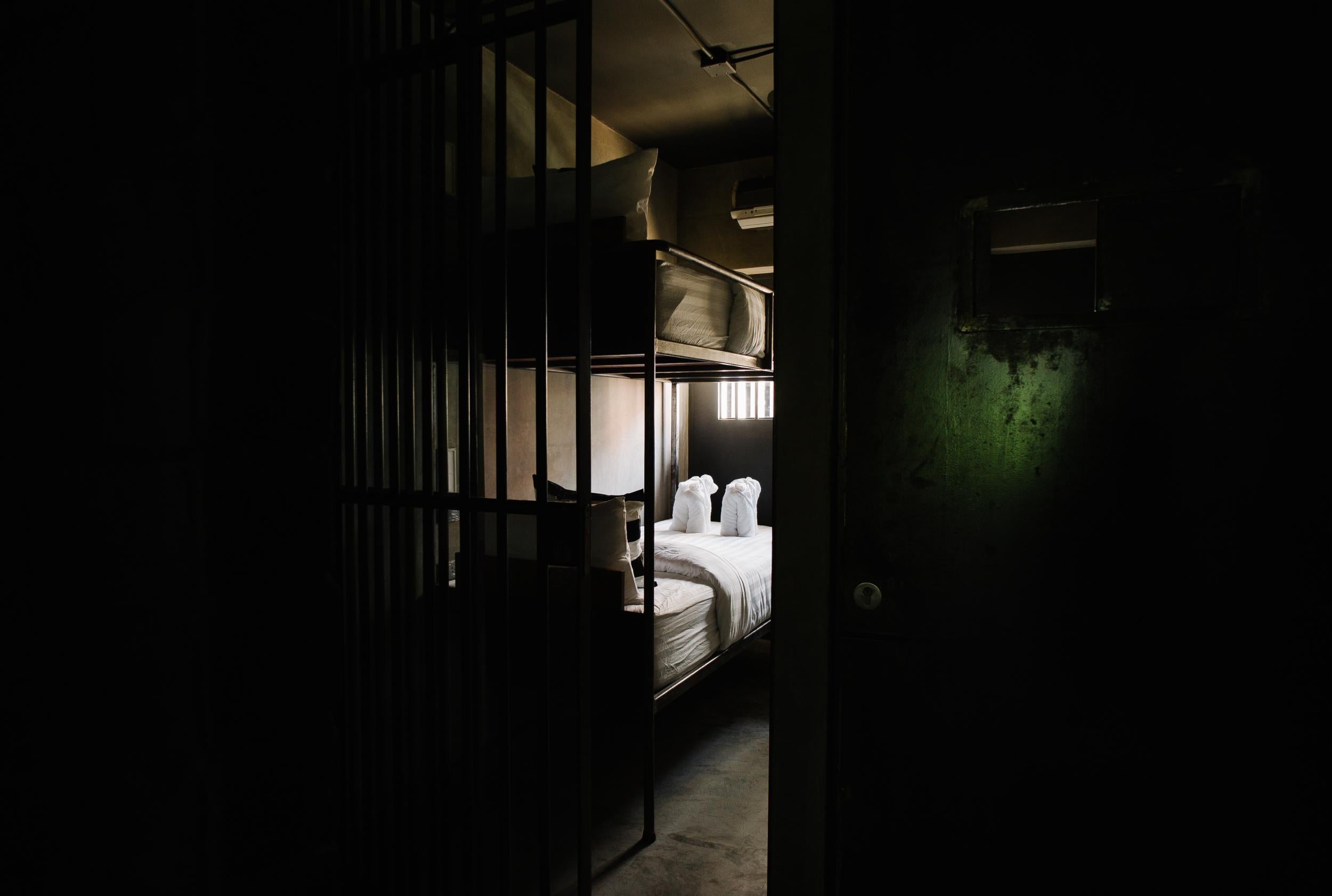 The new Bangkok hostel has a prison theme