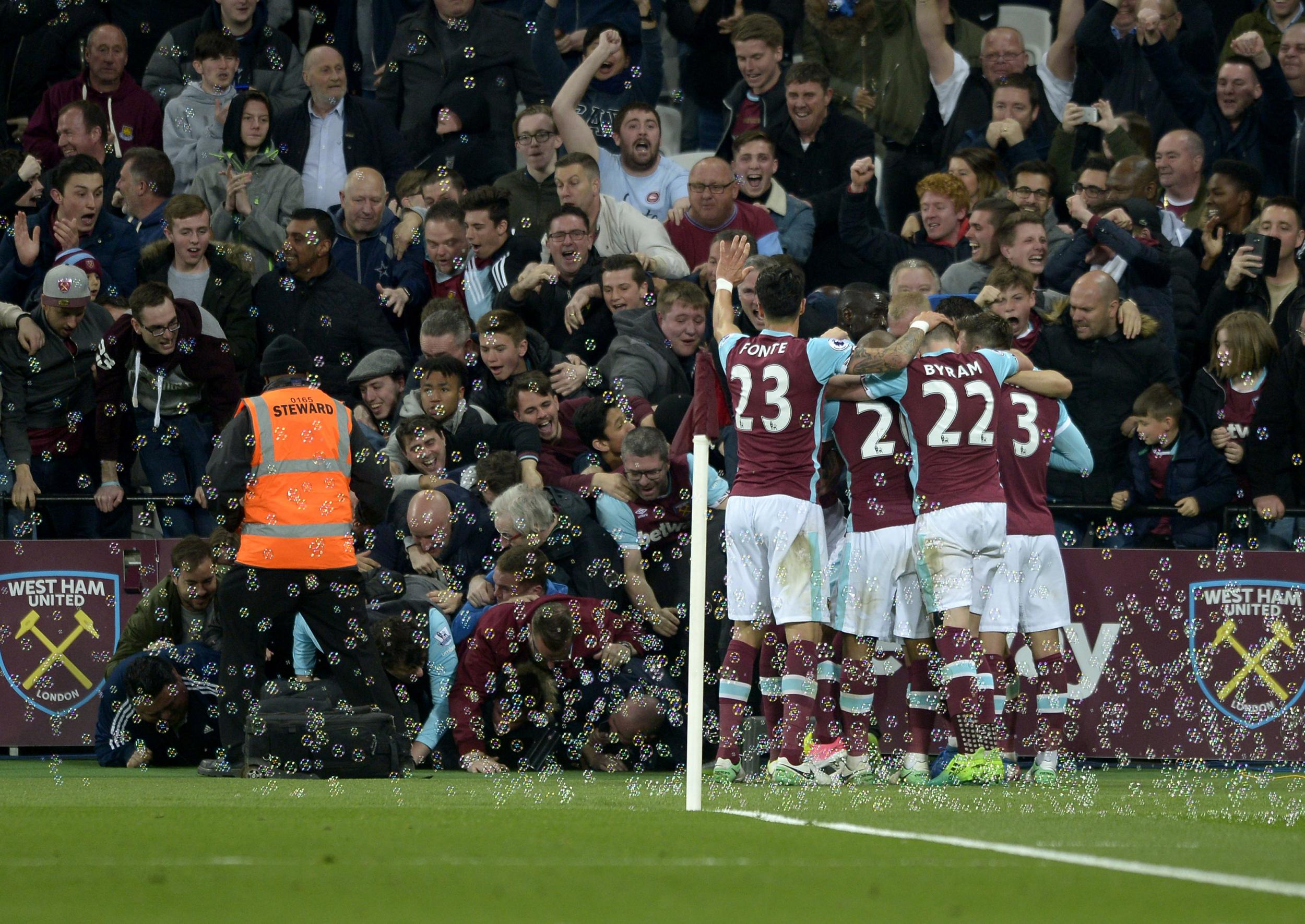 The London Stadium came to life against Tottenham