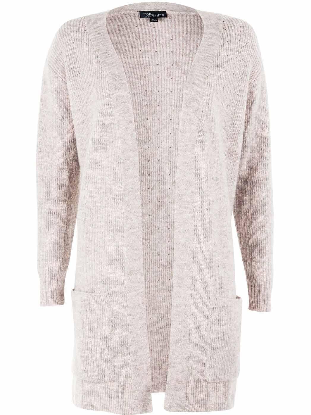 Oversized Pocket Cardigan, £30, Topshop