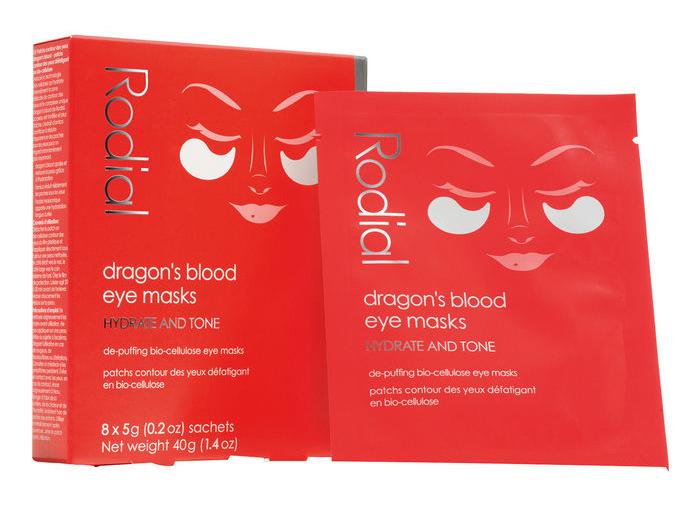 Rodial, Dragon’s Blood Eye Masks, £39, Space NK