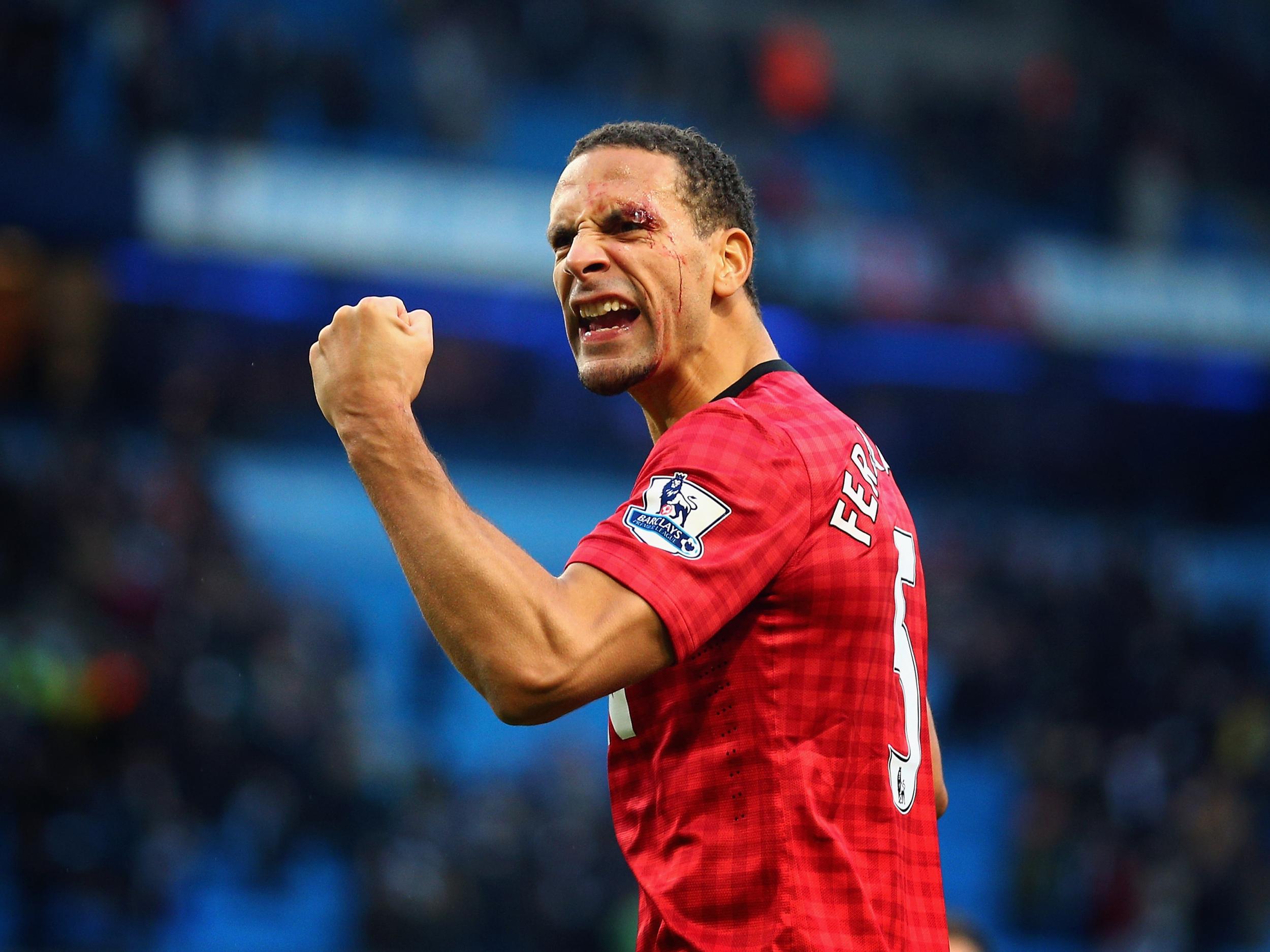 Ferdinand moved to United in a world-record deal for a defender