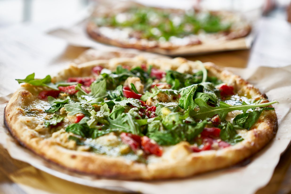 Pick up a gourmet pizza to go at Toronto Airport