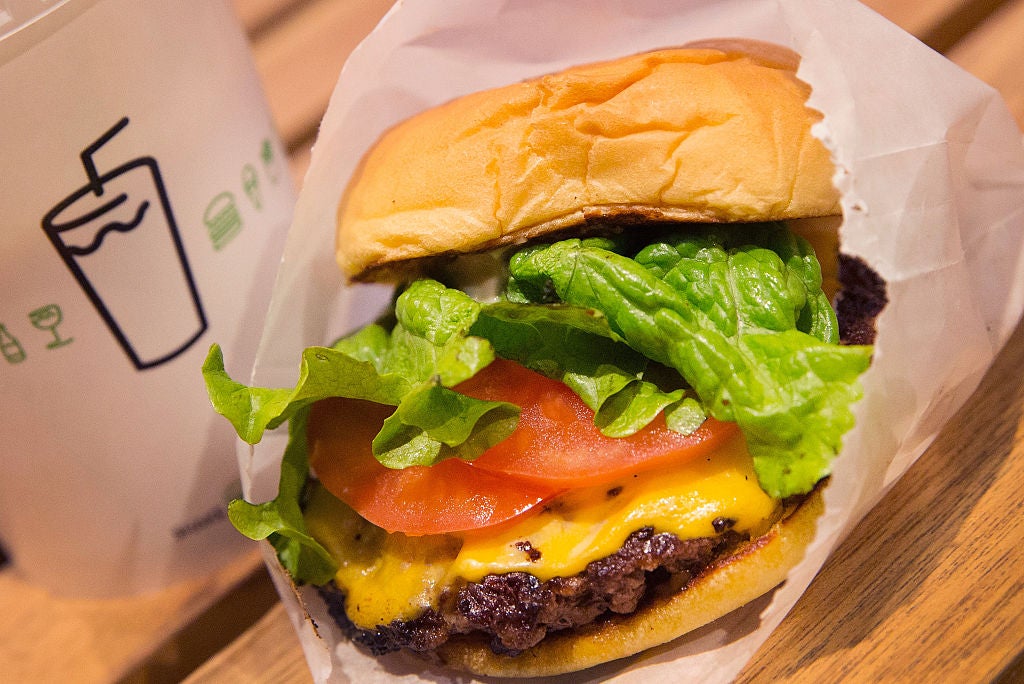 Indulge in a famous Shake Shack burger at LAX and JFK