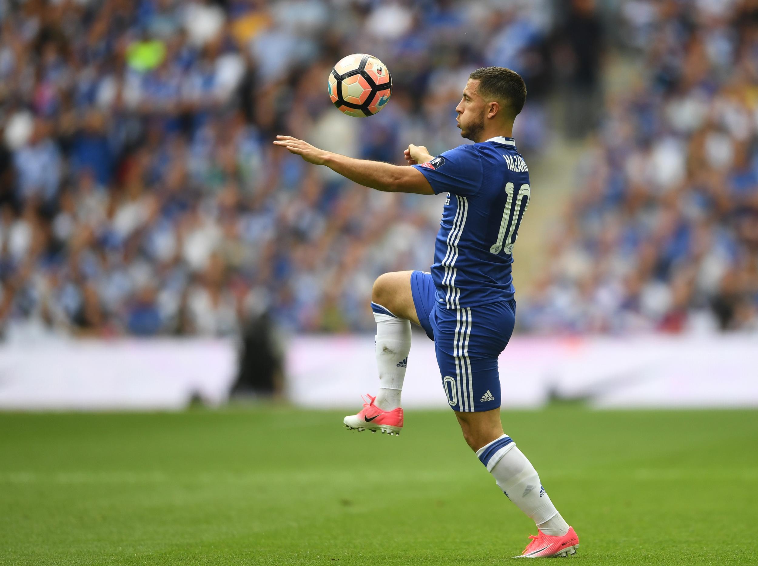 The Chelsea star is the only Premier League representative in the Top 10.