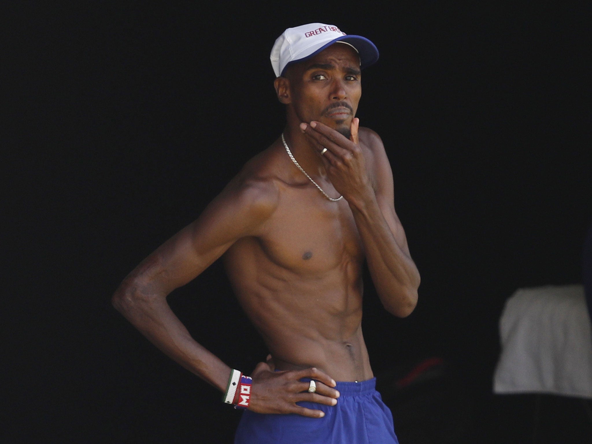 Mo Farah is favourite to win the men's 5,000m final tonight