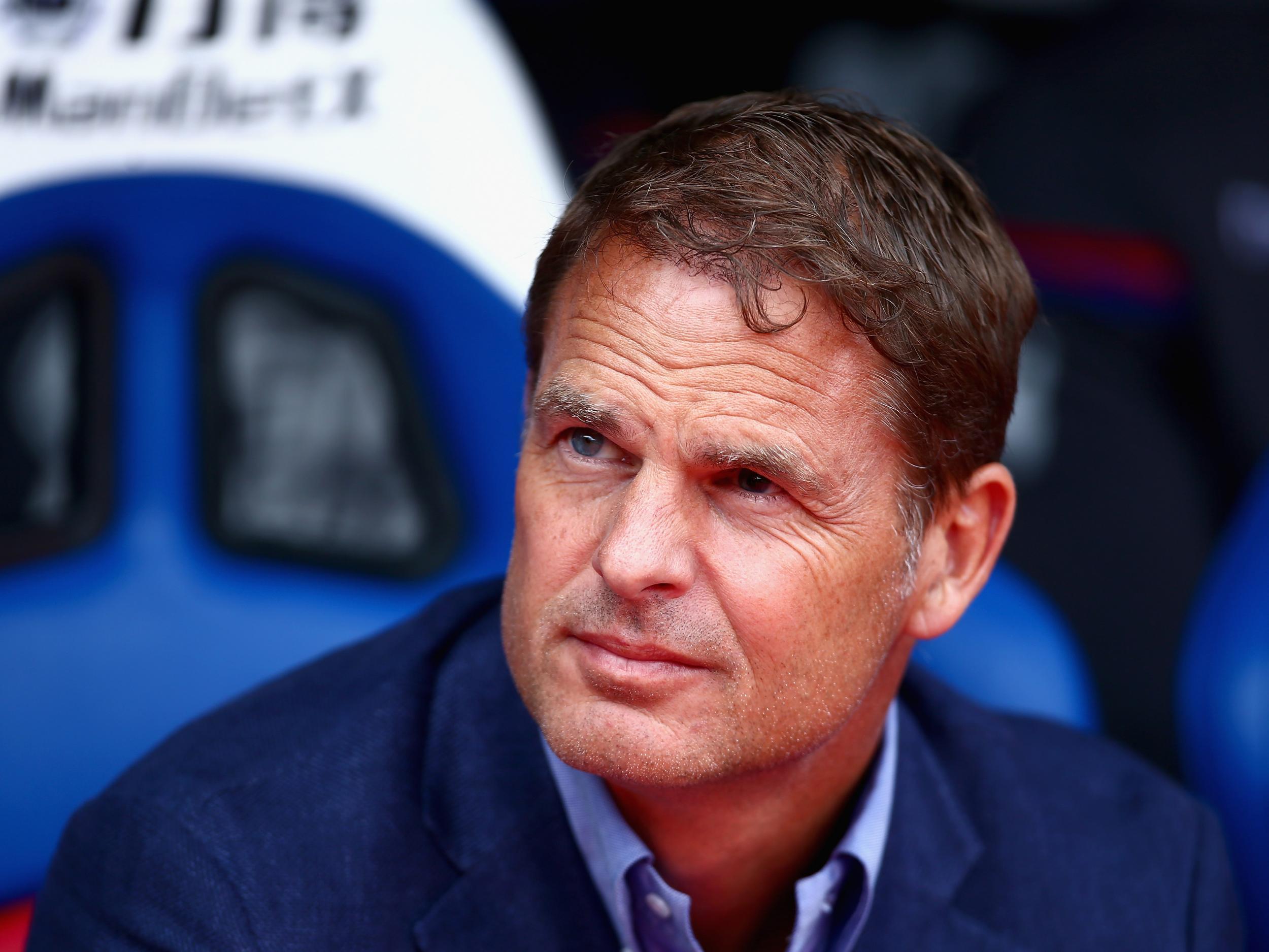 &#13;
De Boer's debut defeat was a sign of things to come &#13;