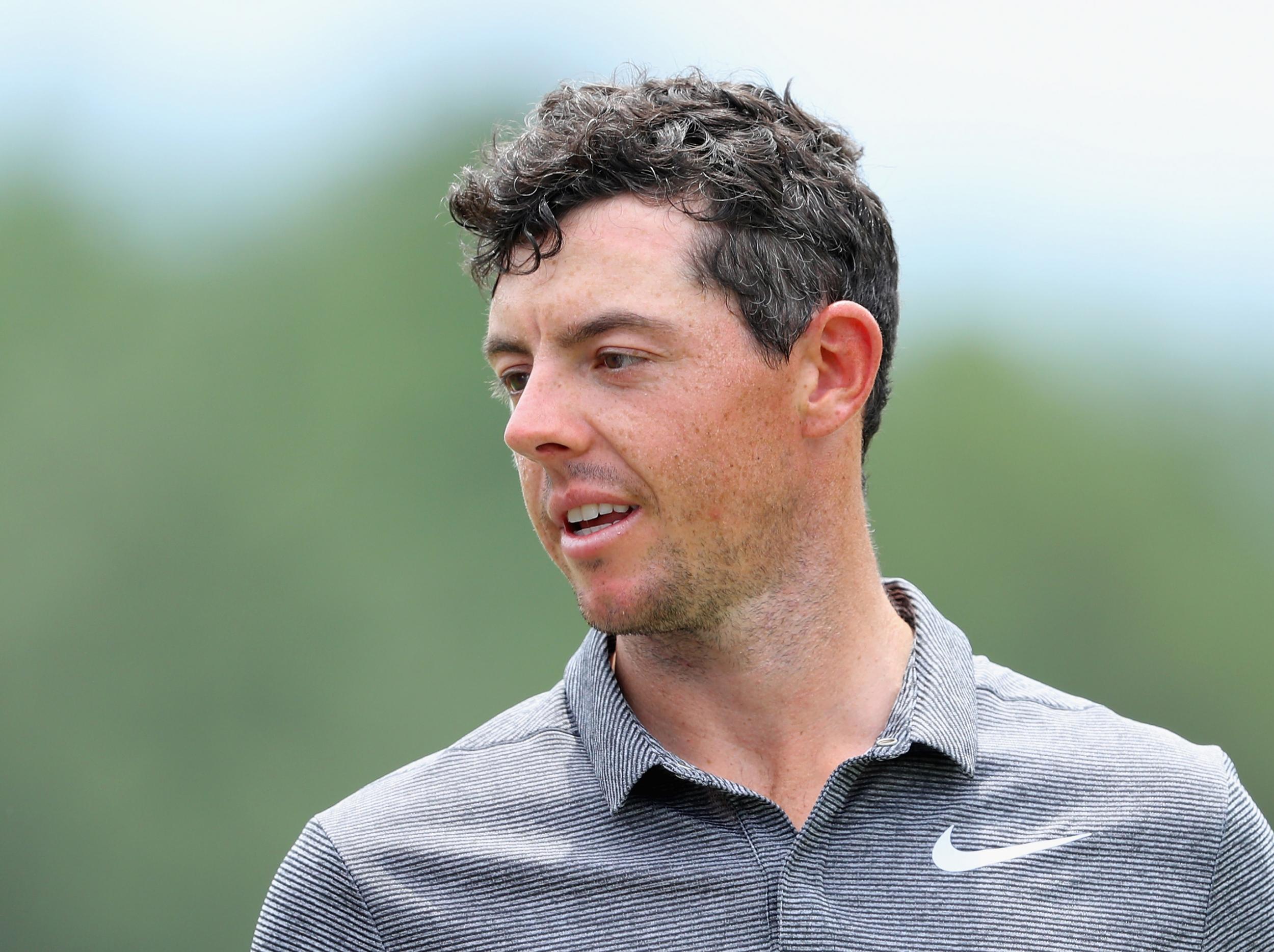 &#13;
McIlroy is 11 shots behind leader Kisner &#13;