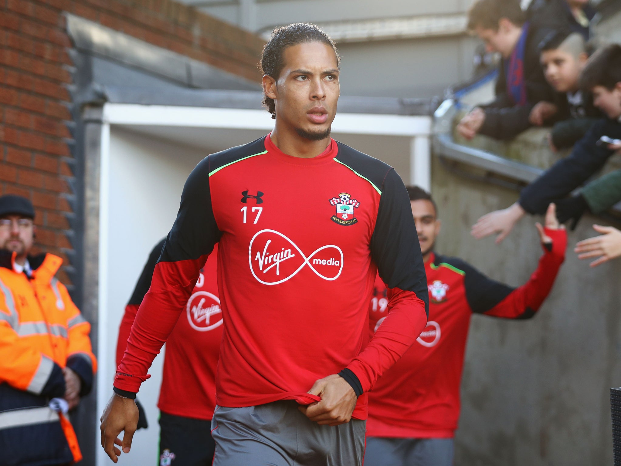 Liverpool have been repeatedly linked with a move for Van Dijk