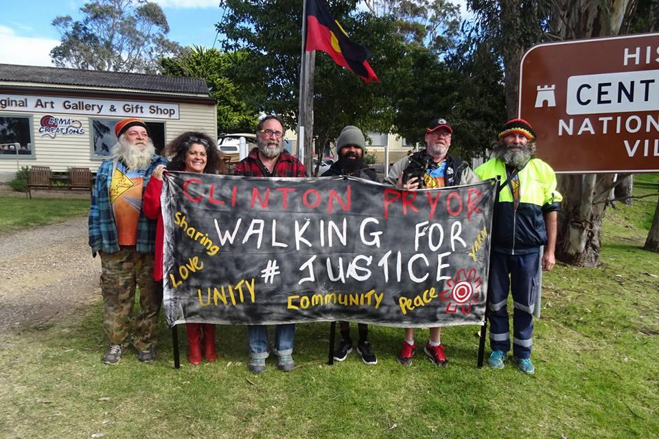 Pryor made friends, and met his girlfriend, while walking from town to town