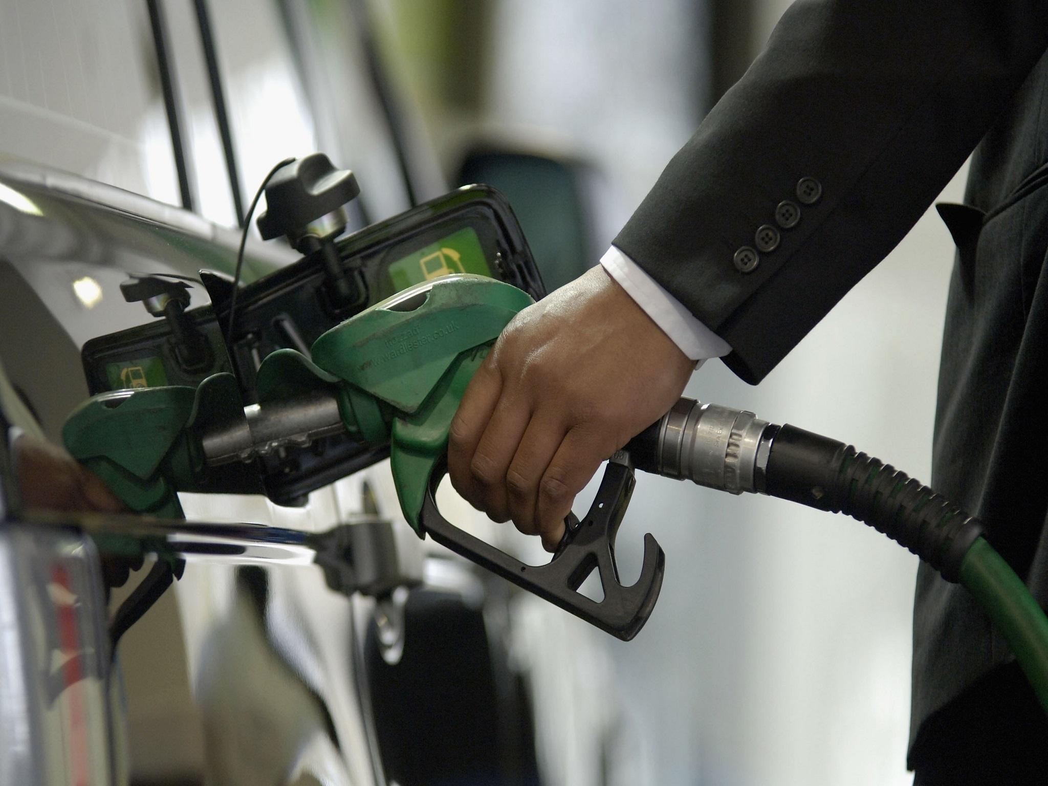 The cost of fuel would be higher if the pound had not risen against the dollar