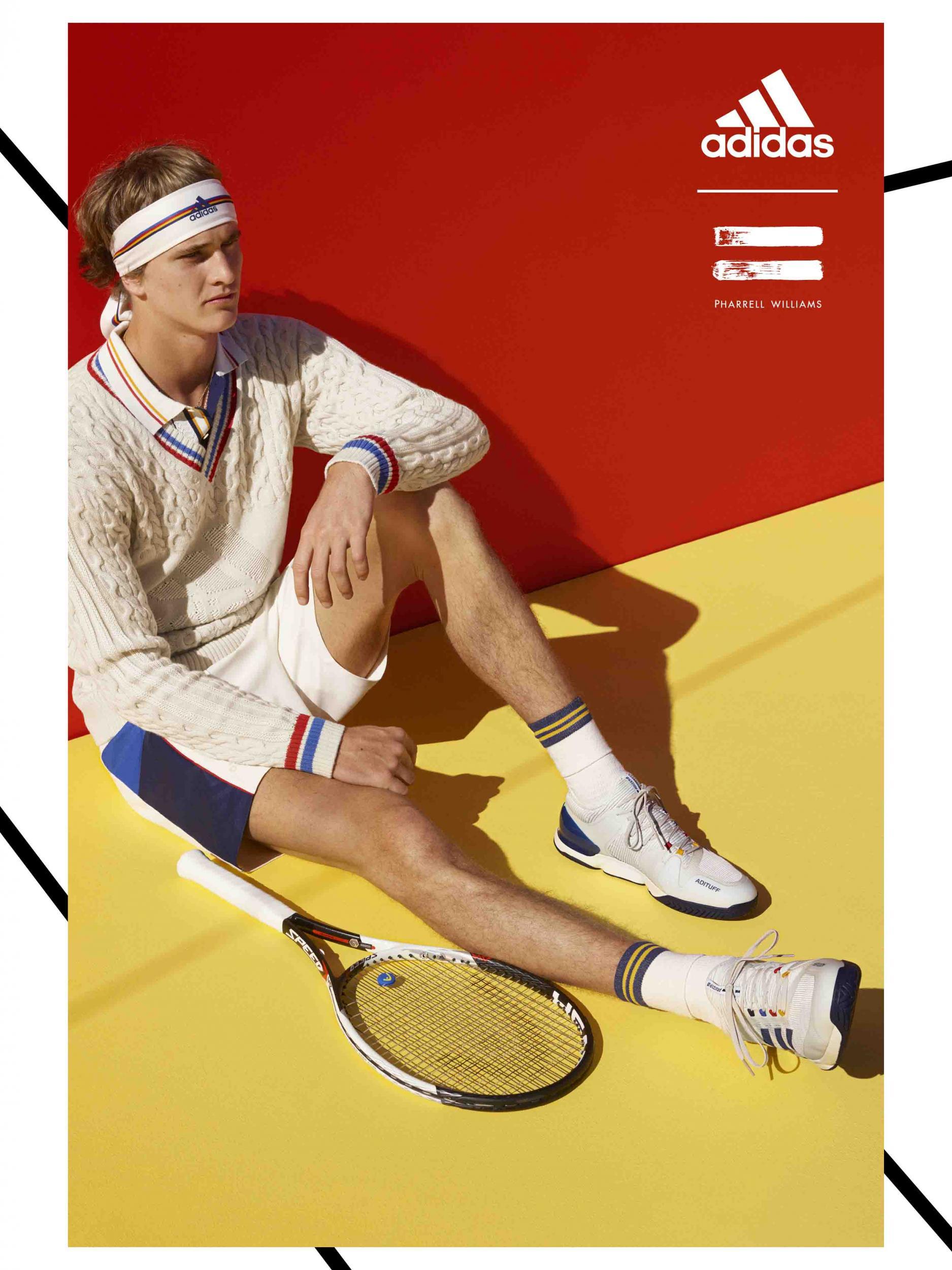 The brand bought in German player Alexander “Sascha” Zverev (Adidas)