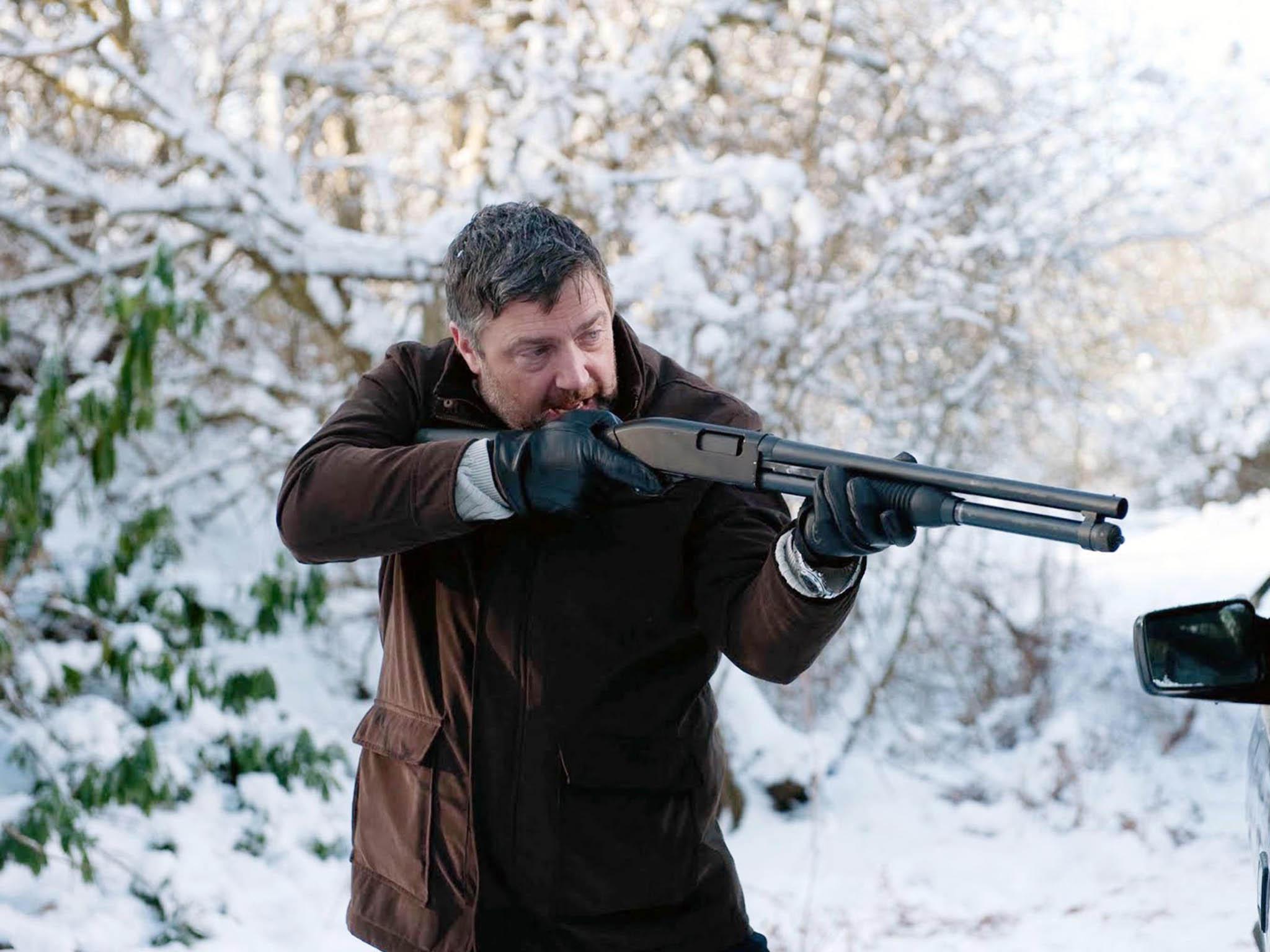 A real blast: Vincent Regan as Mickey Steele in ‘Bonded by Blood’ (Rex)