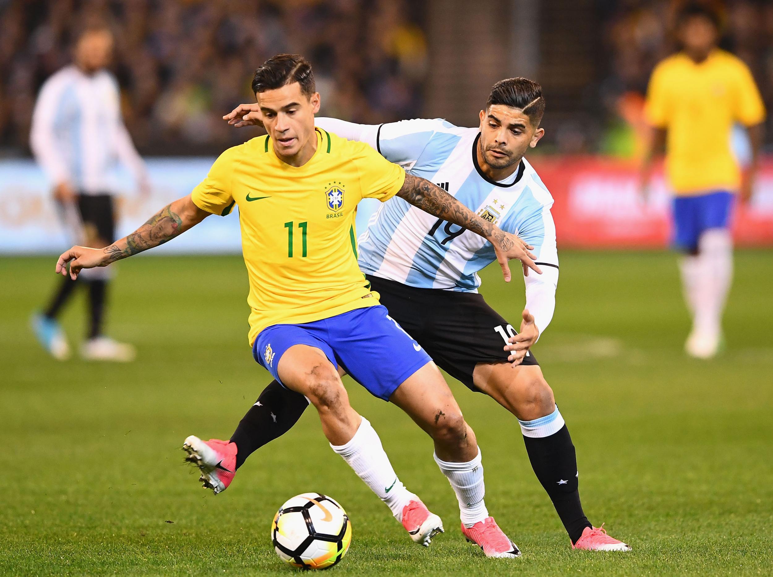 Philippe Coutinho began his career at Vasco da Game in his native Brazil