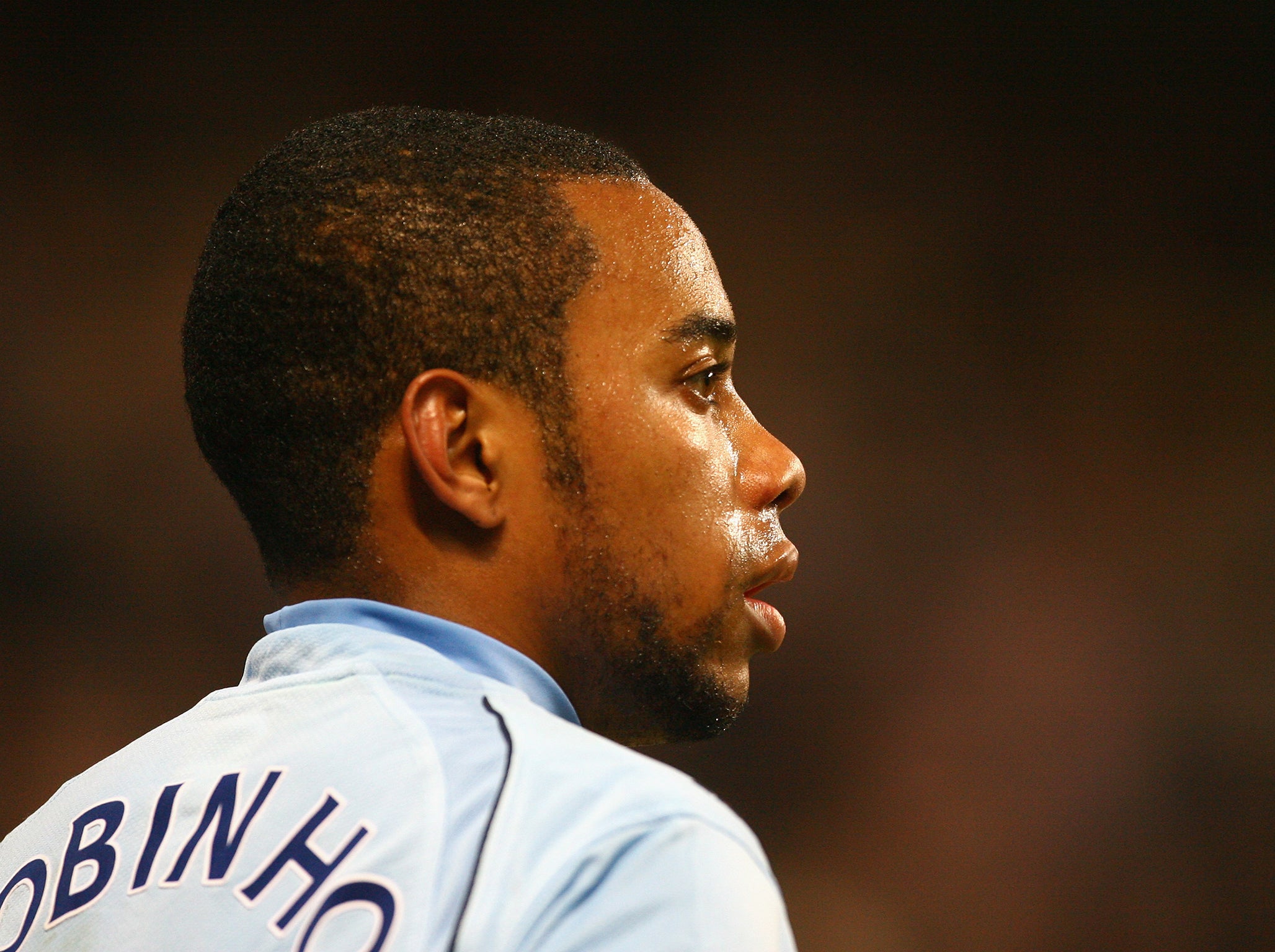 Robinho spent three seasons at Manchester City