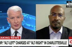 Van Jones left in tears over Donald Trump's Charlottesville remarks