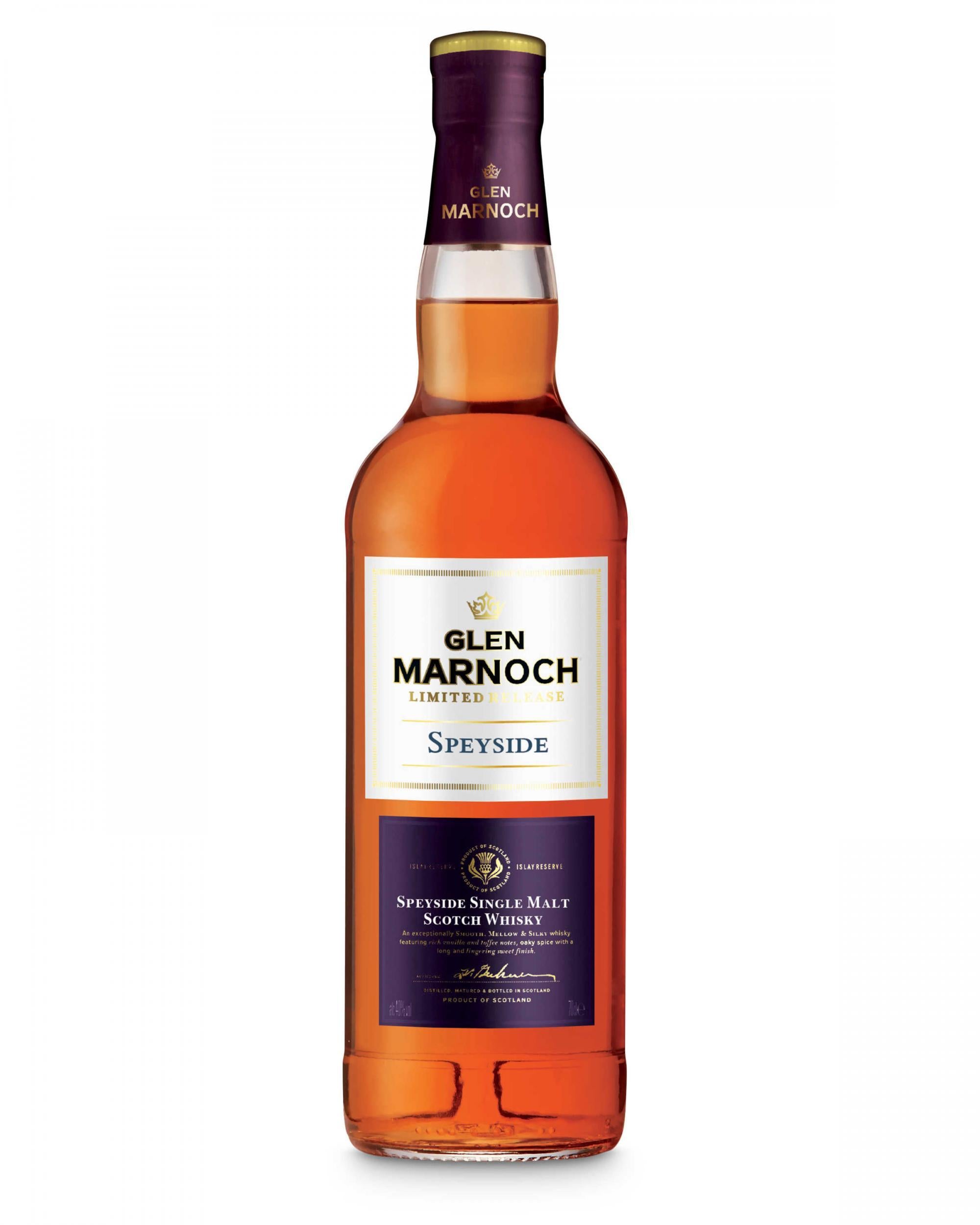 Aldi's Glen Marnoch Speyside Single Malt Scotch Whisky costs just £17.49 (Aldi)