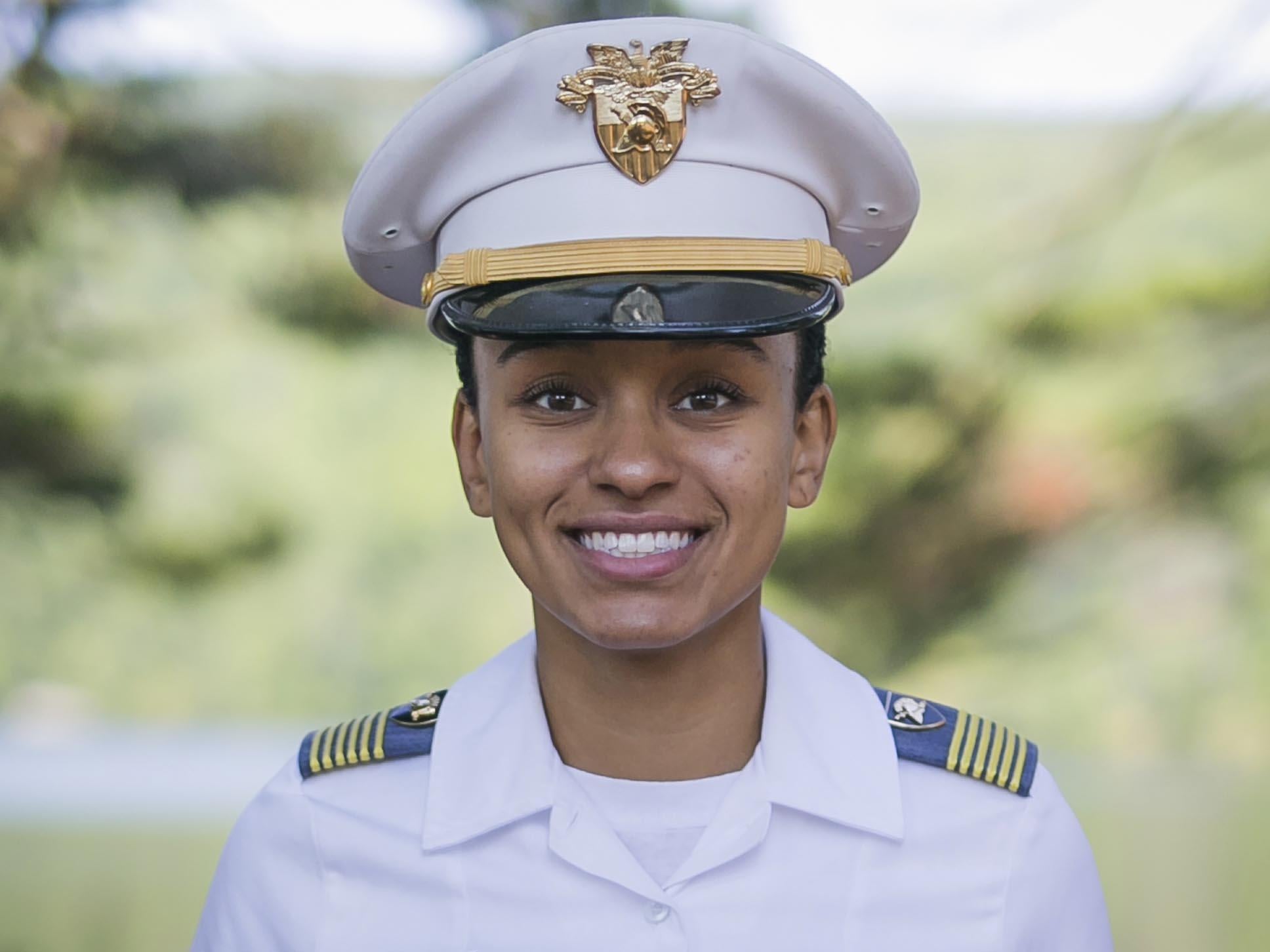 West Point's new Cadet Corps Captain Simone Askew