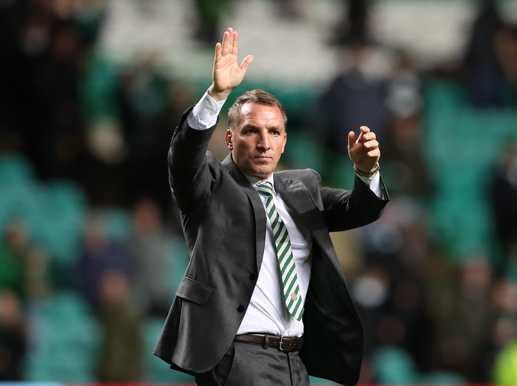 Rodgers was delighted with Celtic's emphatic win